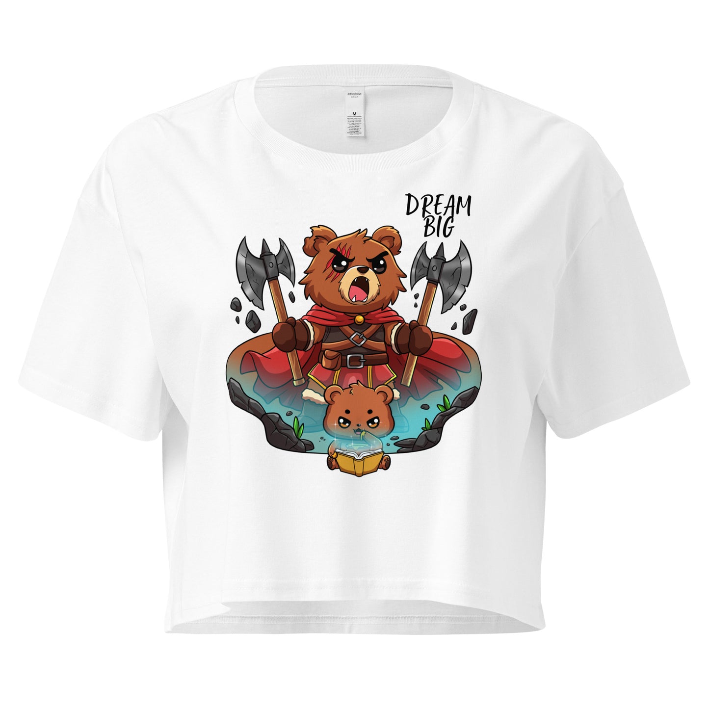 Bearserker Dream Big - Crop T-Shirt
