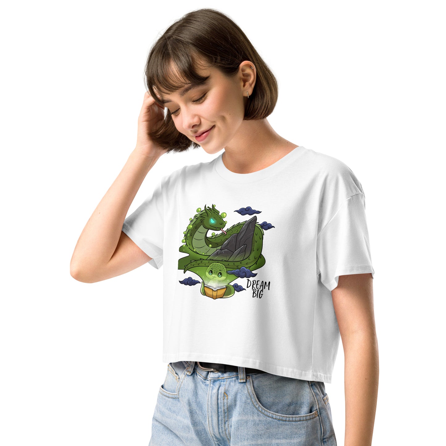Basilisk Dream Big - Crop T-Shirt