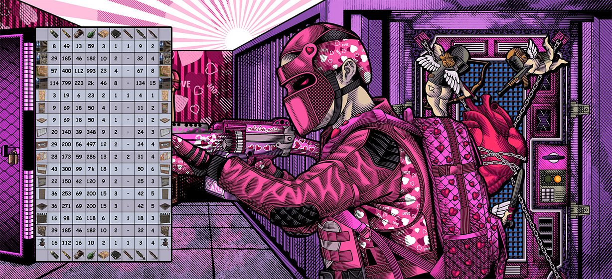 RAID Valentine - MerchMotten