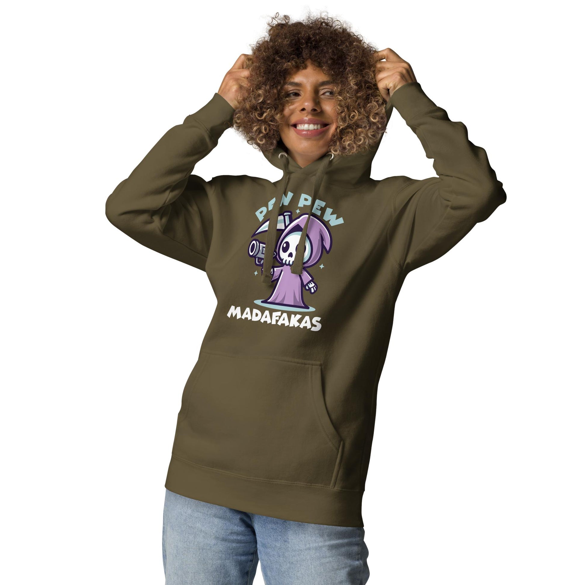 Pew Pew Madafaka - Hoodie - MerchMotten