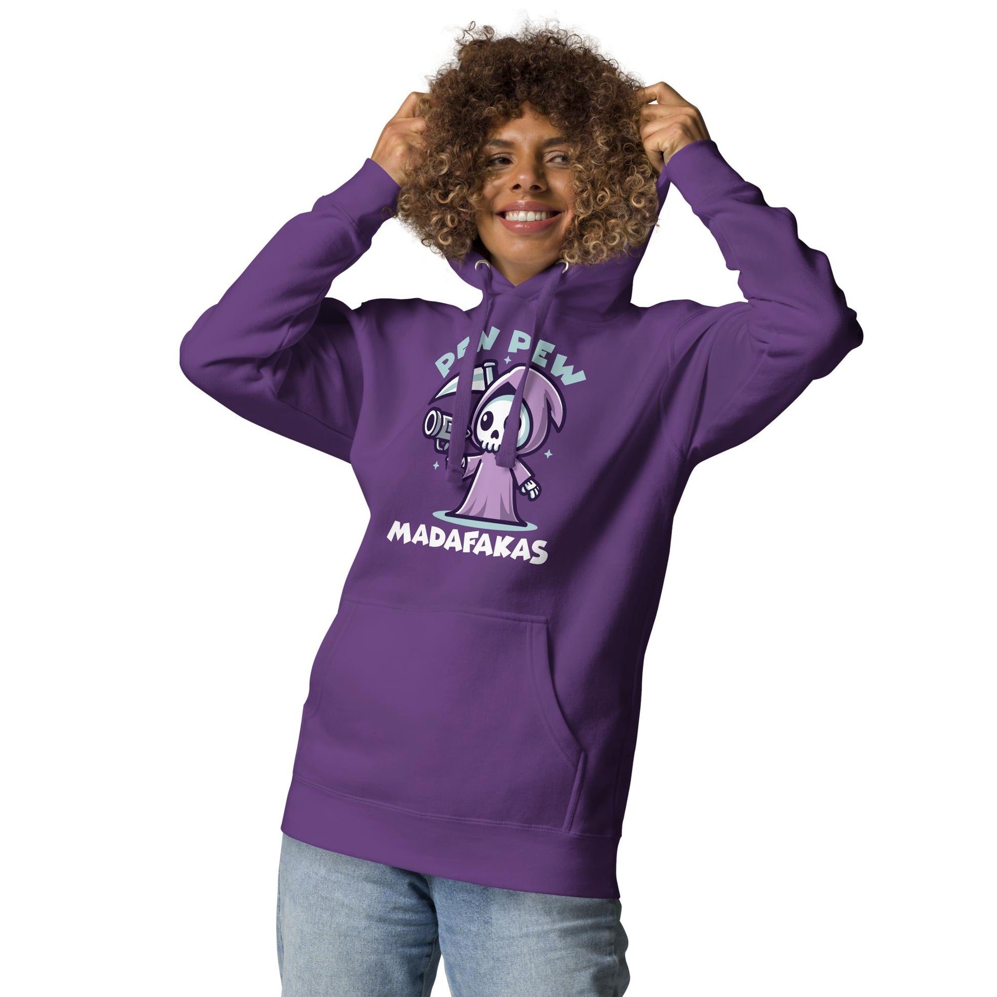 Pew Pew Madafaka - Hoodie - MerchMotten