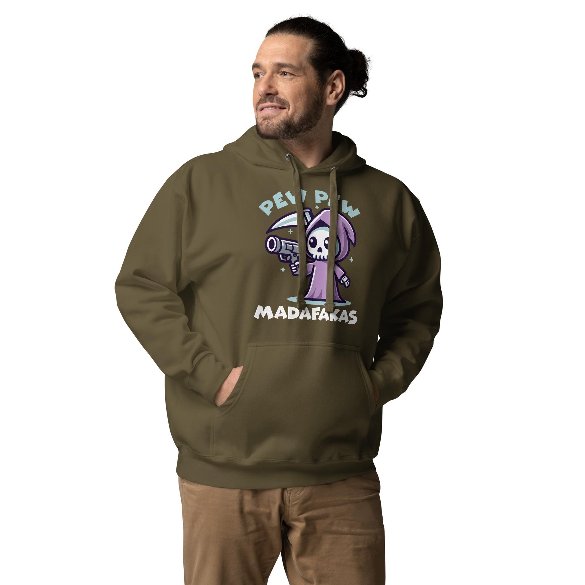 Pew Pew Madafaka - Hoodie - MerchMotten