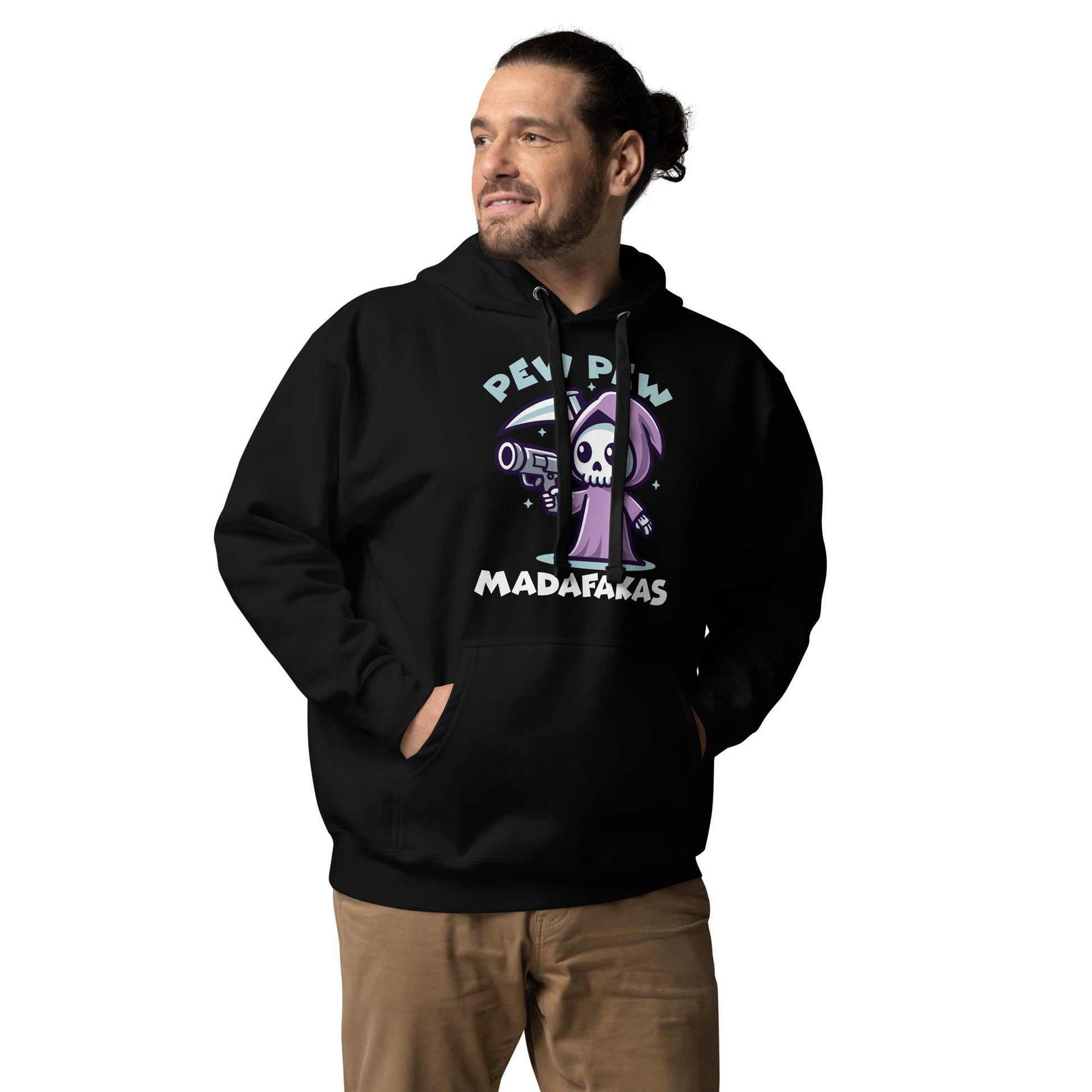 Pew Pew Madafaka - Hoodie - MerchMotten