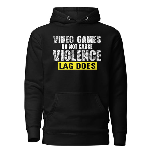 Lag causes Violence - Hoodie - MerchMotten