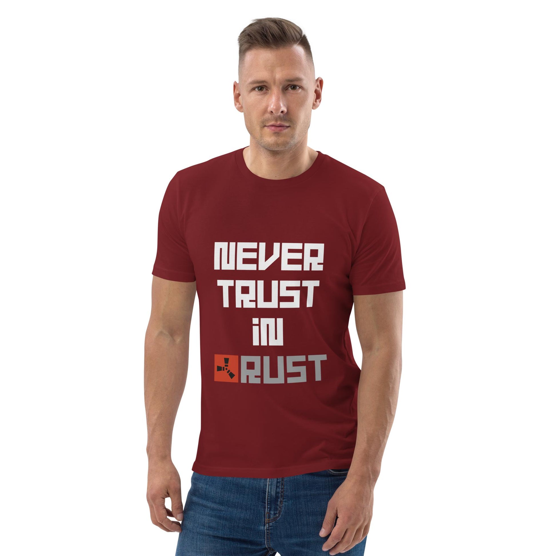 Never Trust in Rust dunkel - T-Shirt - MerchMotten