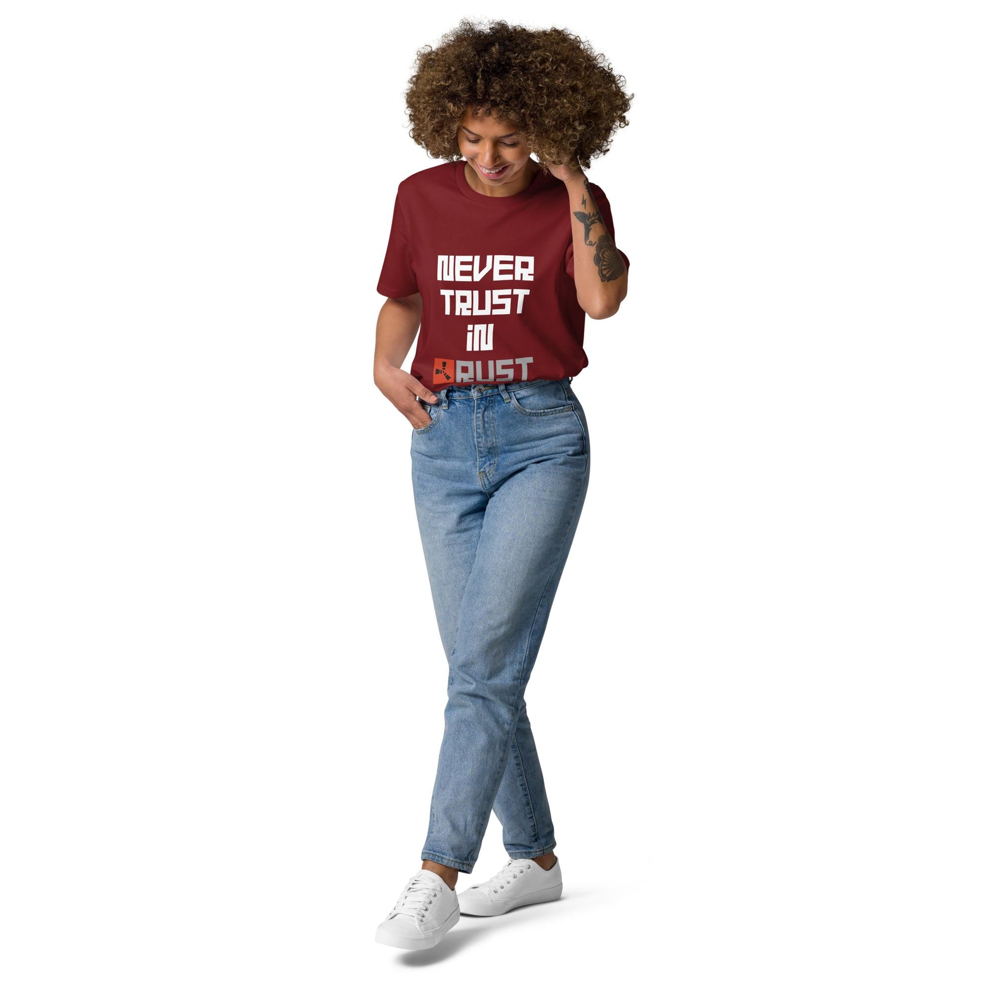 Never Trust in Rust dunkel - T-Shirt - MerchMotten
