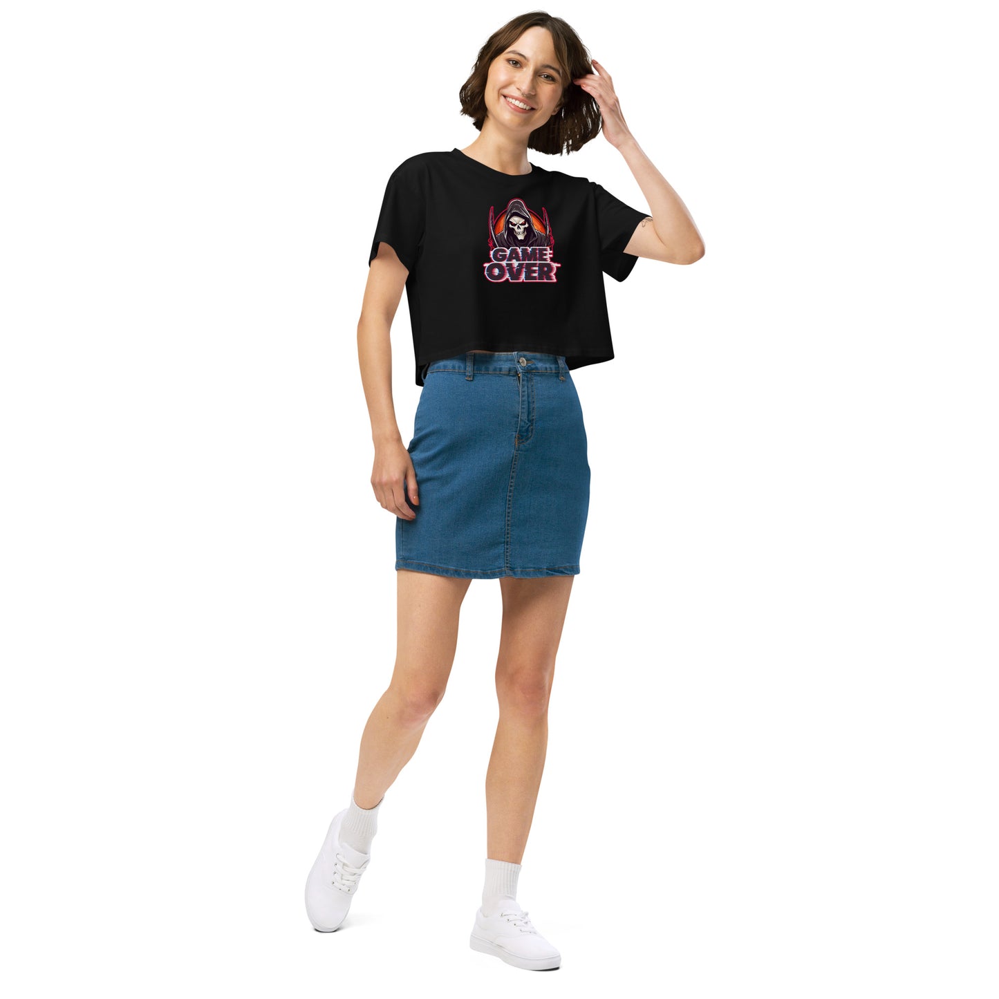 Game Over - Crop T-Shirt