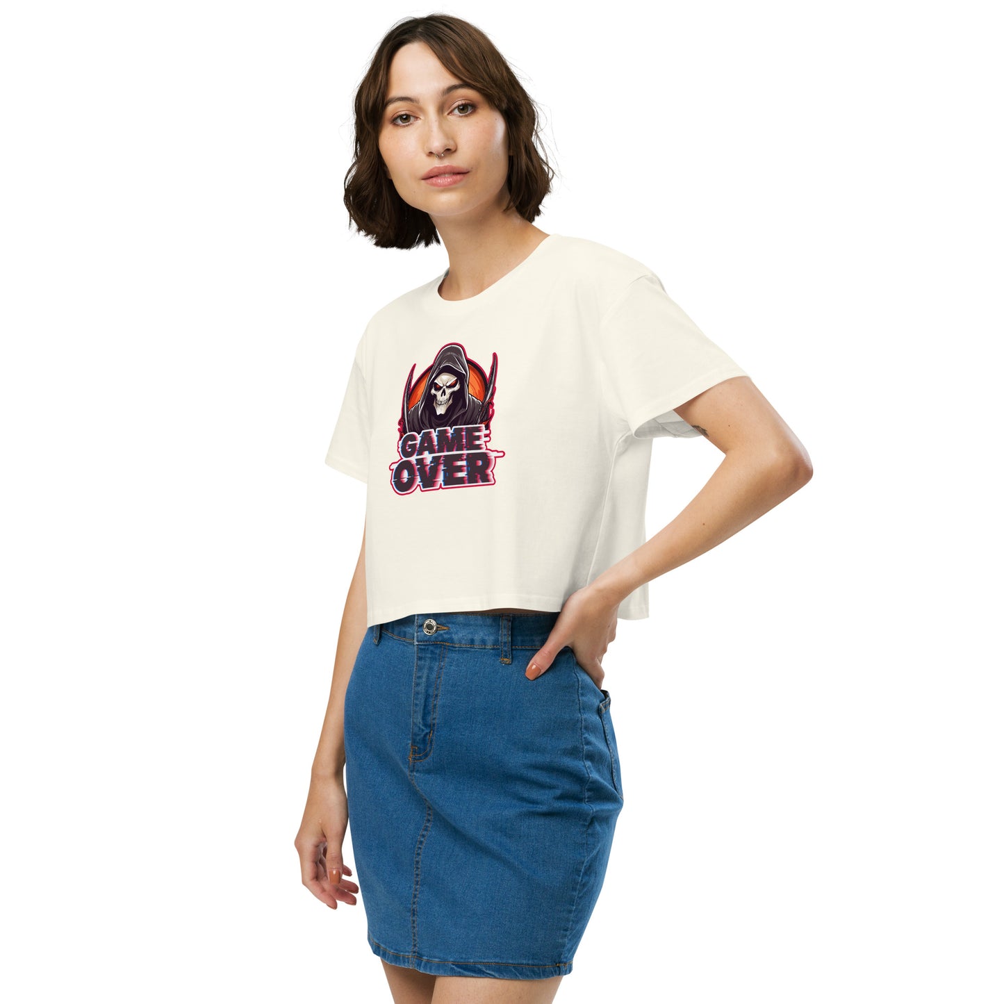 Game Over - Crop T-Shirt