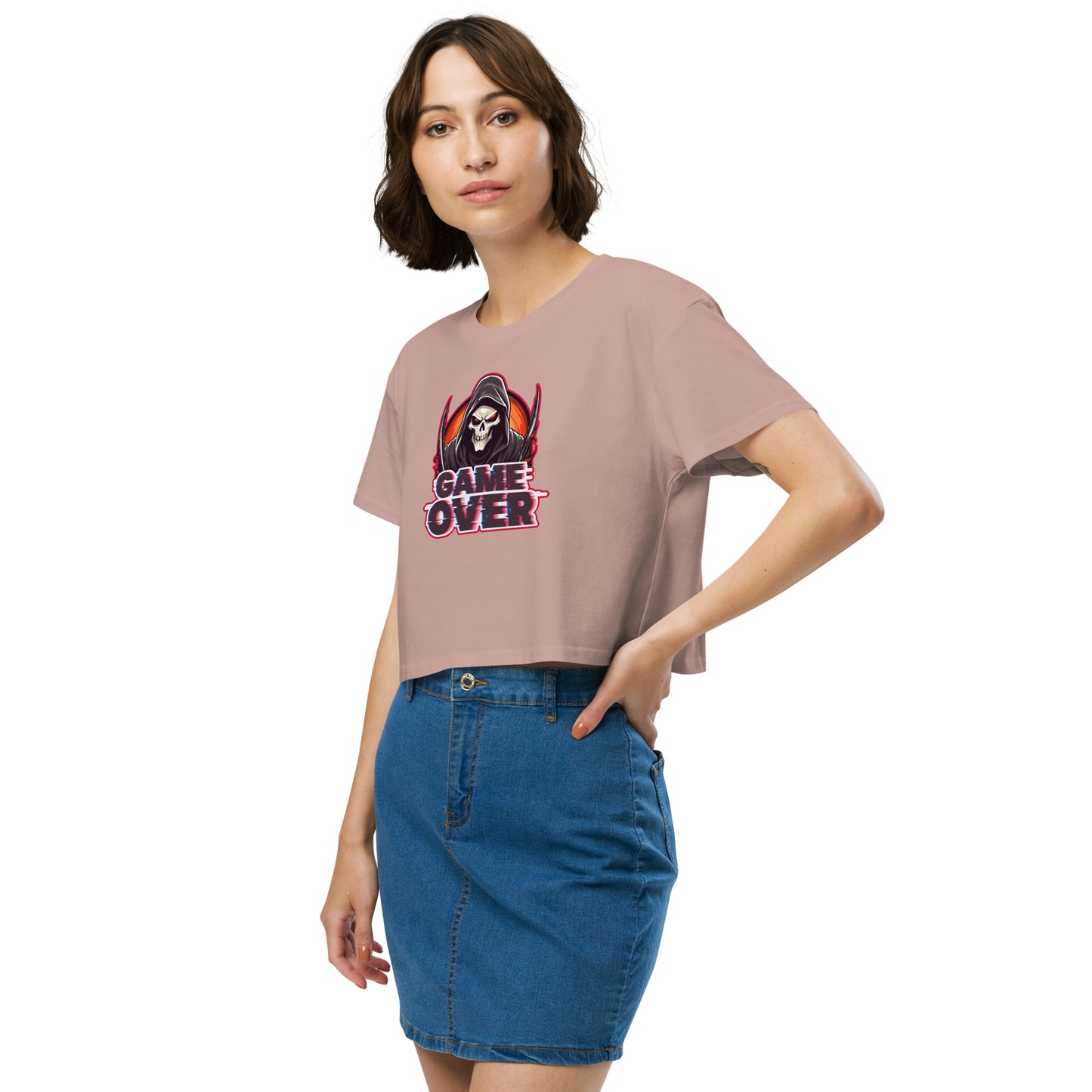 Game Over - Crop T-Shirt