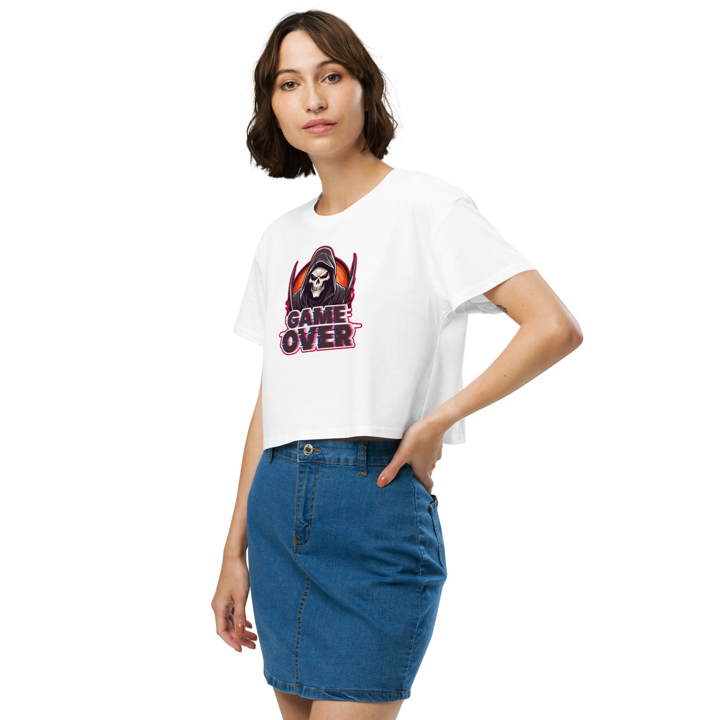 Game Over - Crop T-Shirt