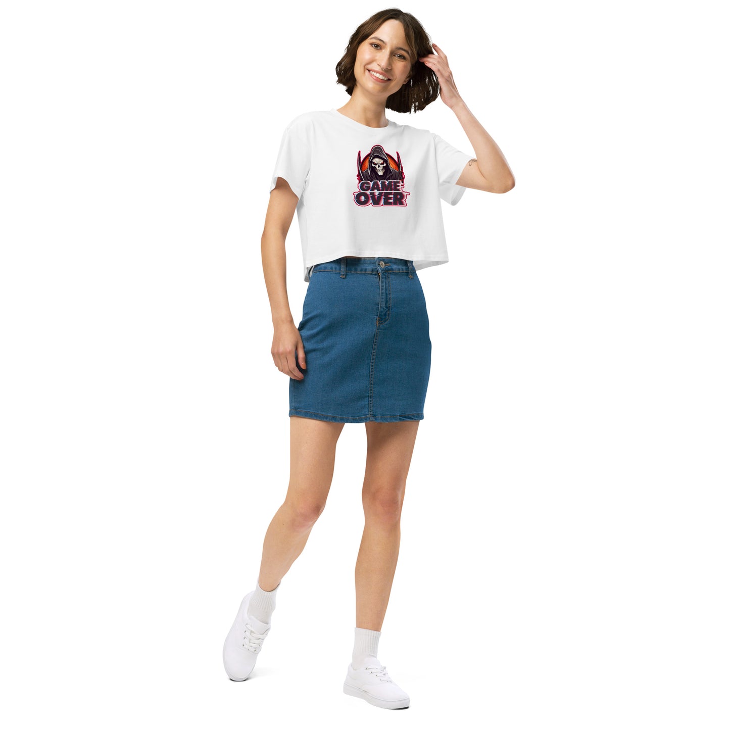 Game Over - Crop T-Shirt