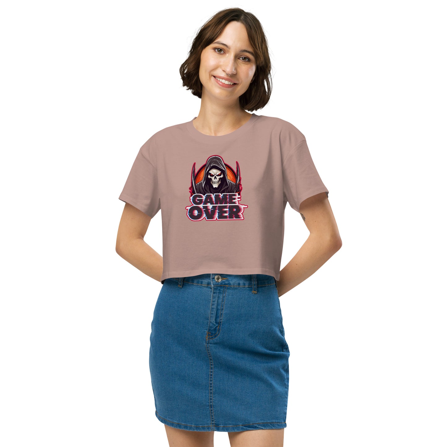 Game Over - Crop T-Shirt