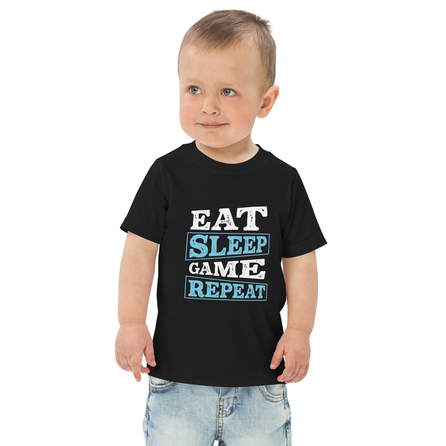 Eat sleep game repeat - toddler