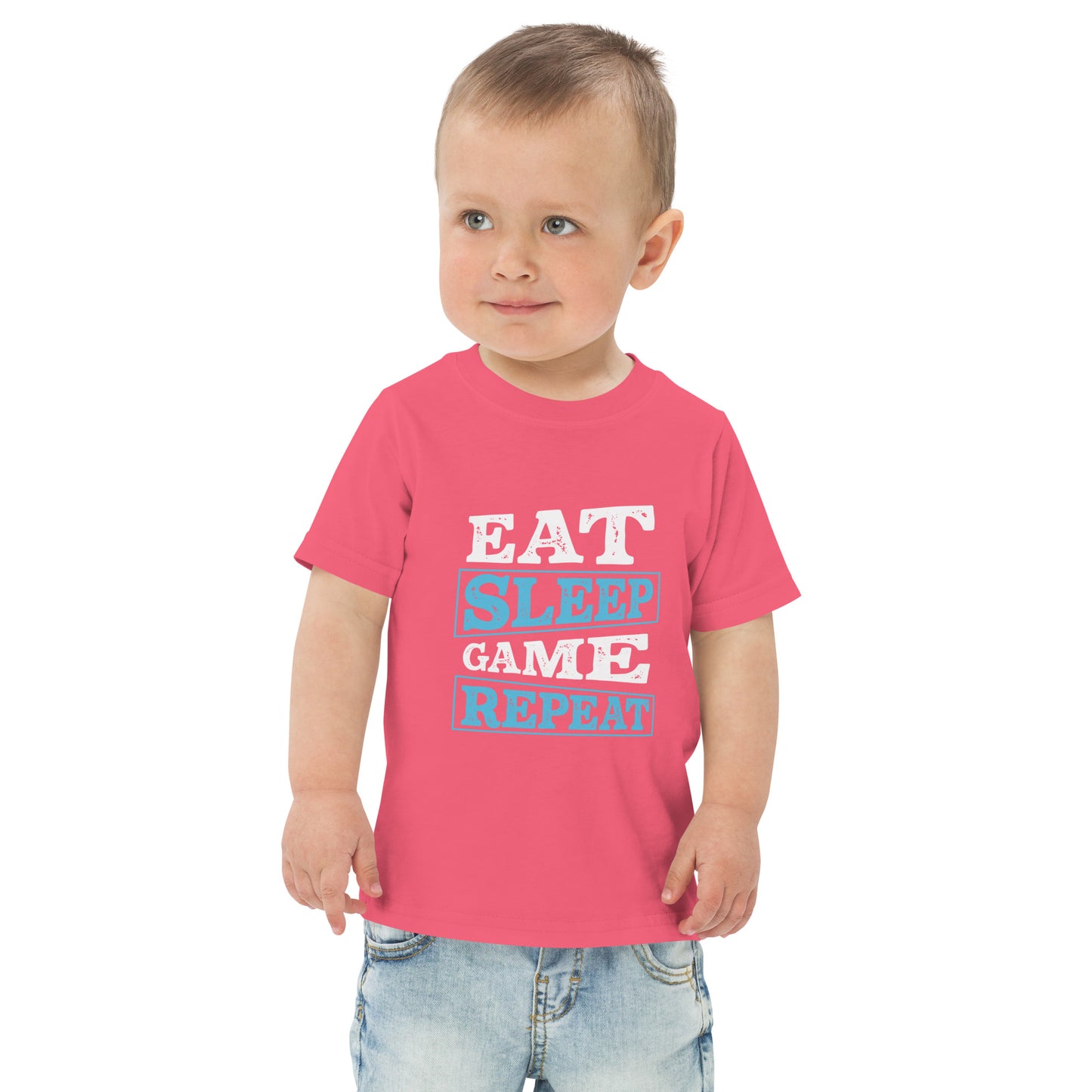 Eat sleep game repeat - toddler