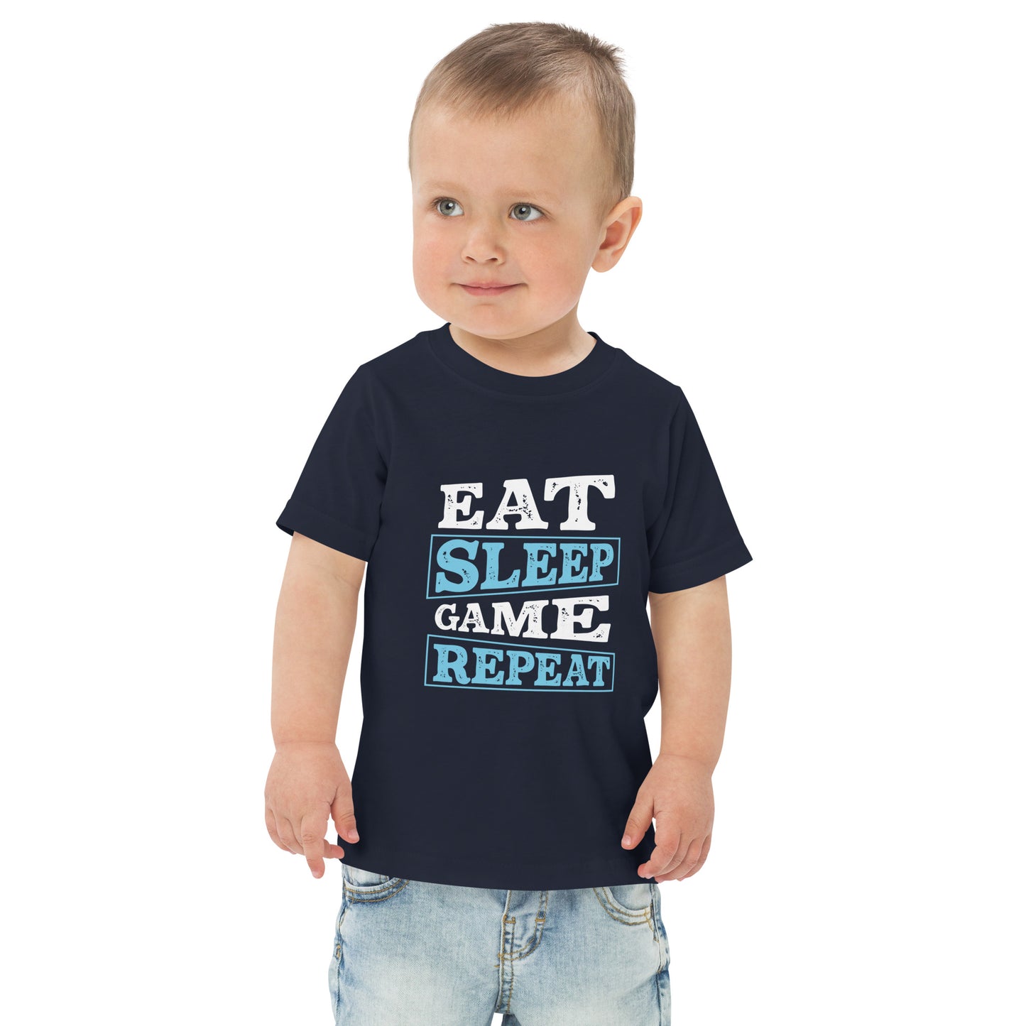 Eat sleep game repeat - toddler