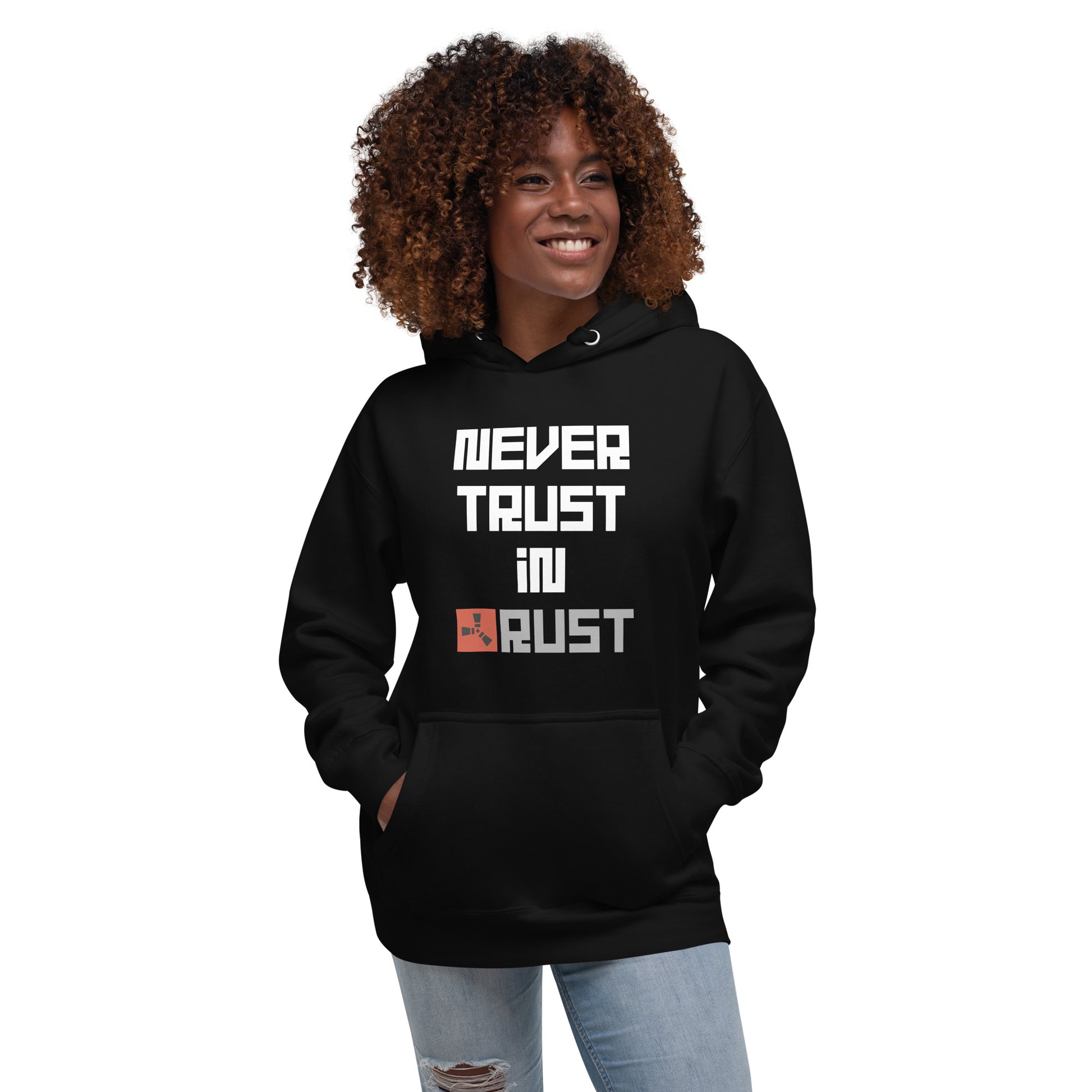 Never Trust in Rust dunkel - Hoodie - MerchMotten