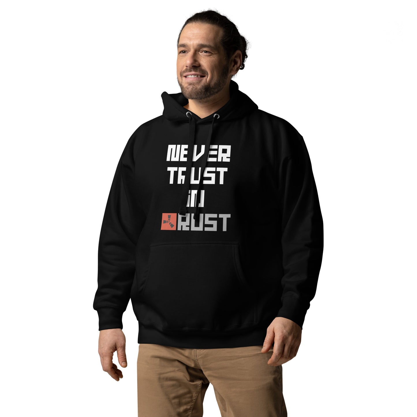 Never Trust in Rust dunkel - Hoodie - MerchMotten