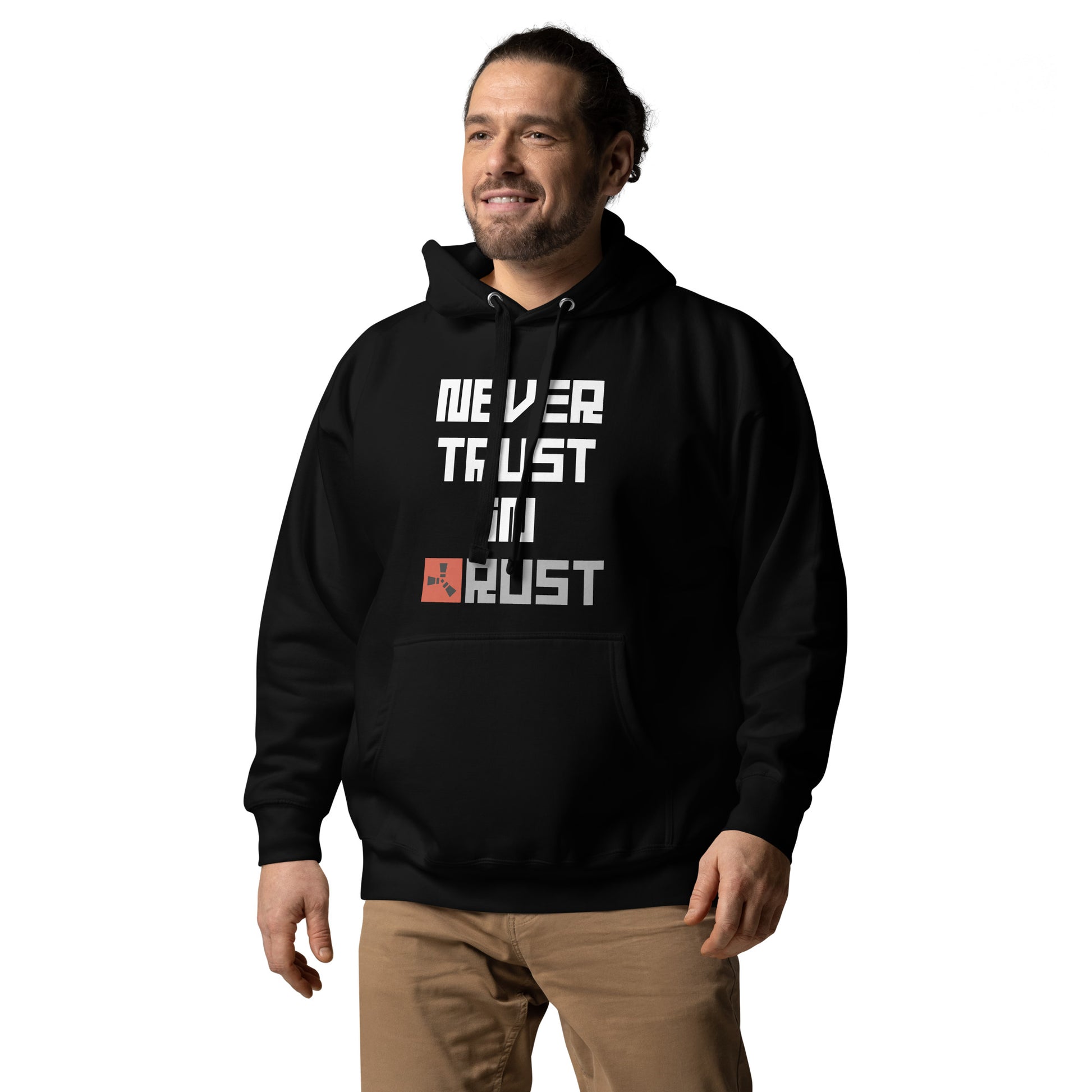 Never Trust in Rust dunkel - Hoodie - MerchMotten