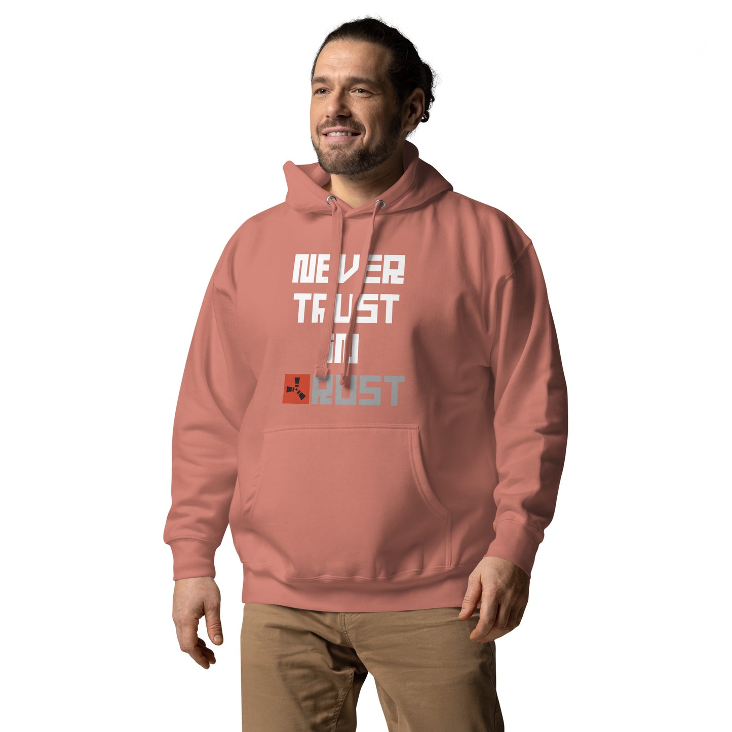 Never Trust in Rust dunkel - Hoodie - MerchMotten