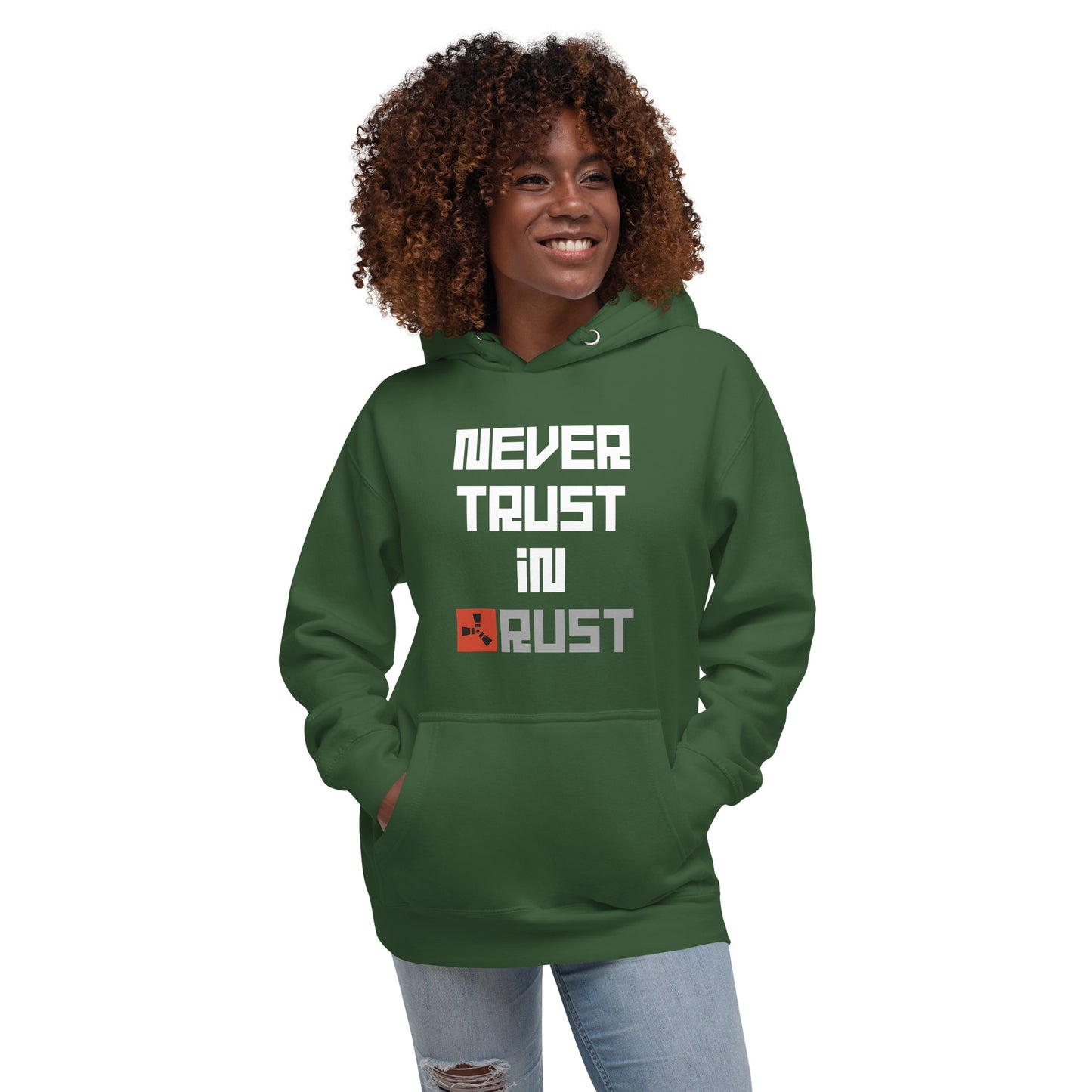 Never Trust in Rust dunkel - Hoodie - MerchMotten