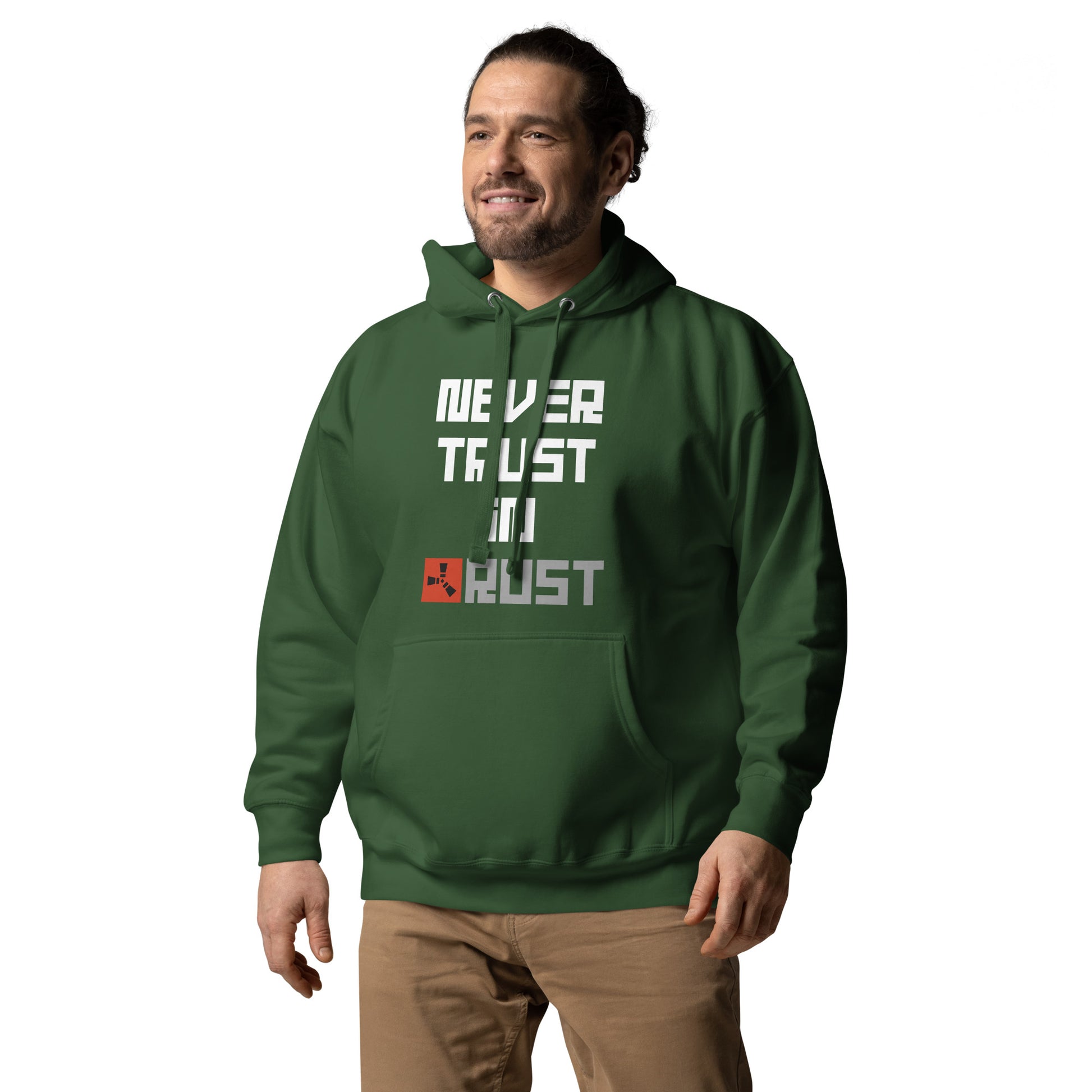 Never Trust in Rust dunkel - Hoodie - MerchMotten