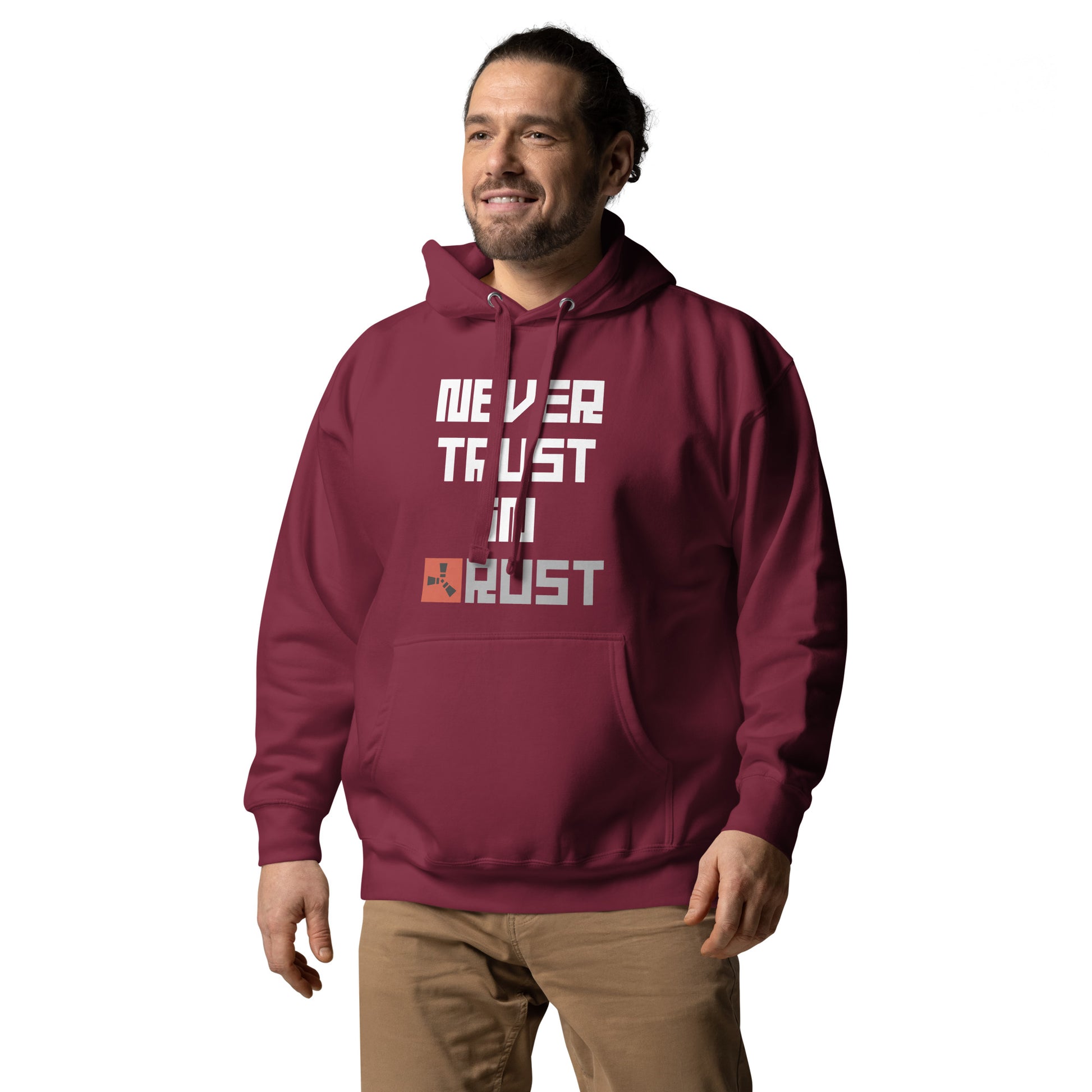 Never Trust in Rust dunkel - Hoodie - MerchMotten