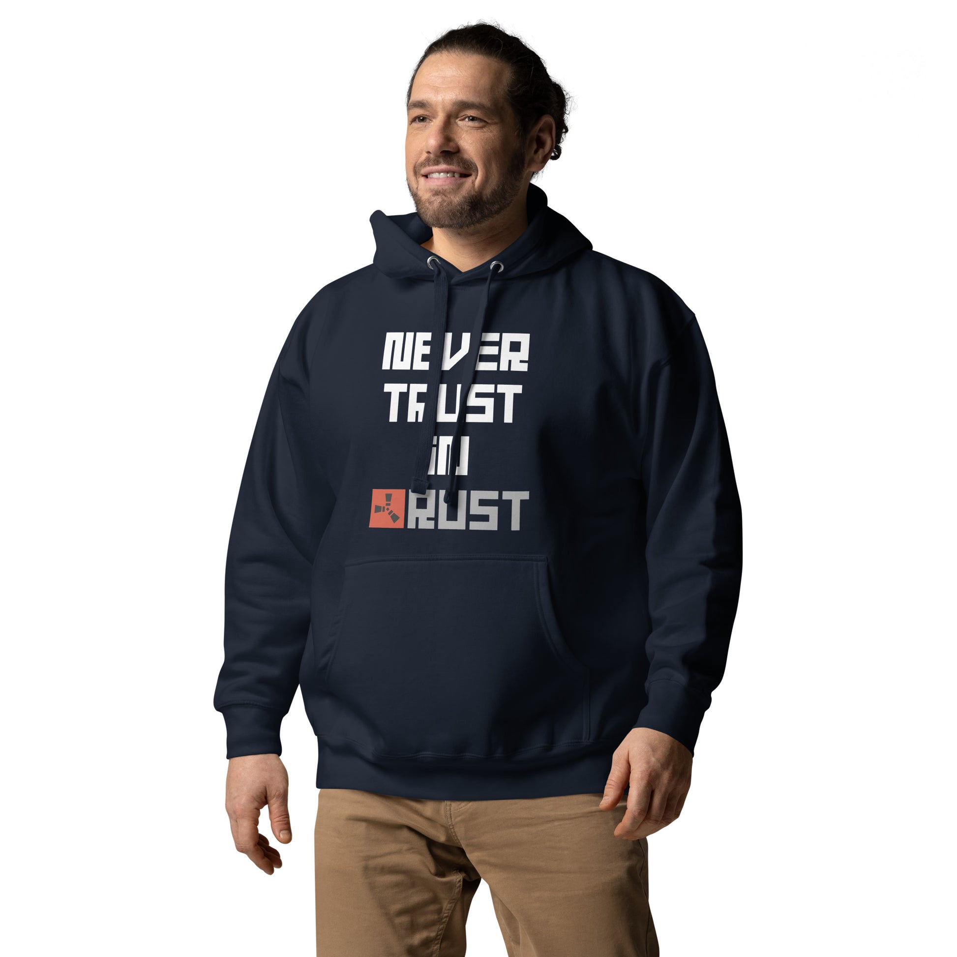 Never Trust in Rust dunkel - Hoodie - MerchMotten