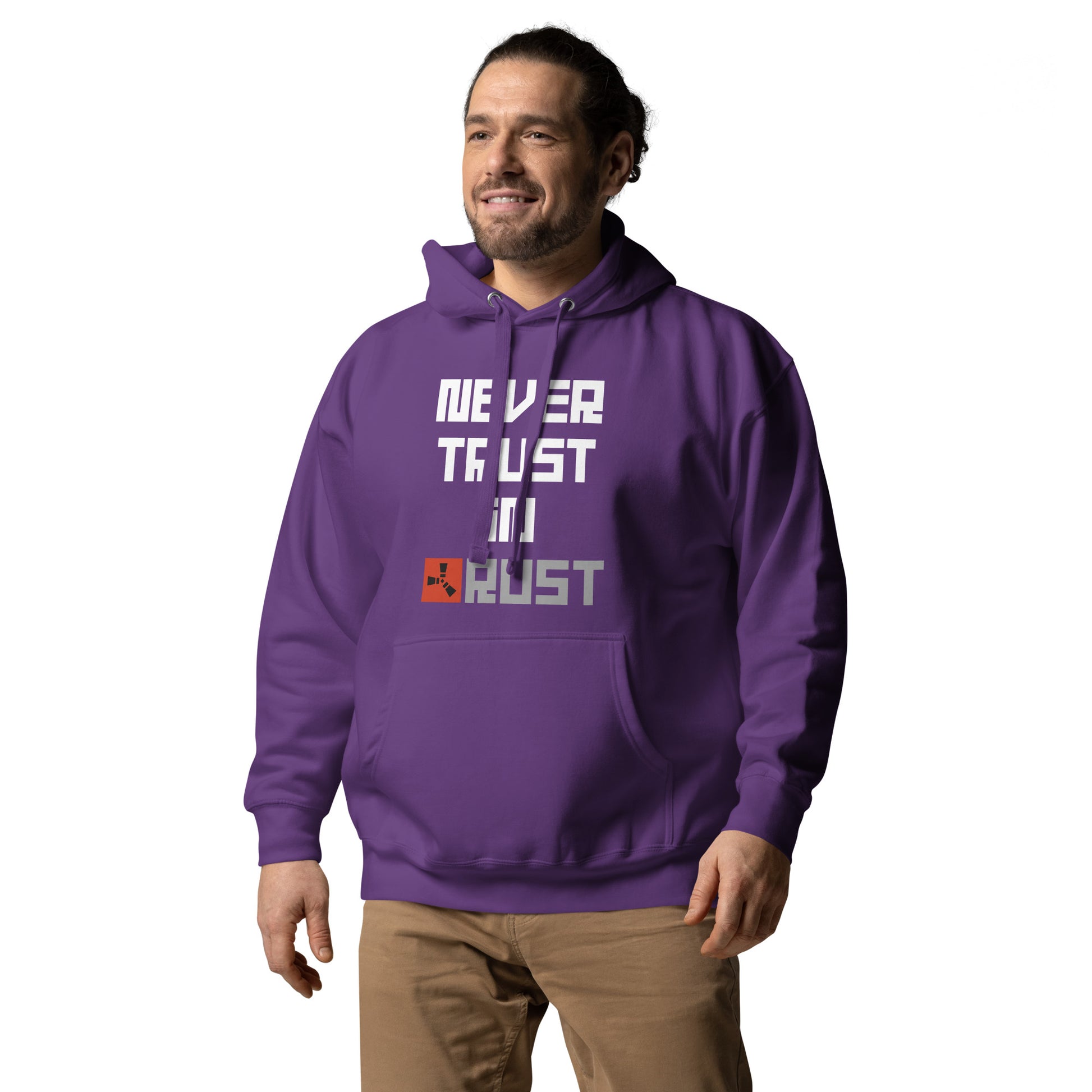 Never Trust in Rust dunkel - Hoodie - MerchMotten