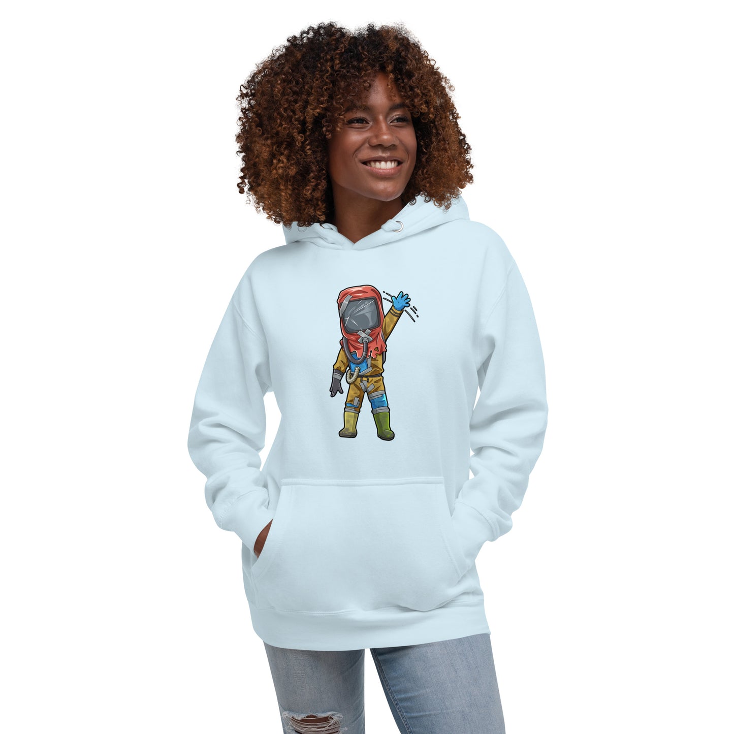 Winkender Hazmat - Hoodie - MerchMotten