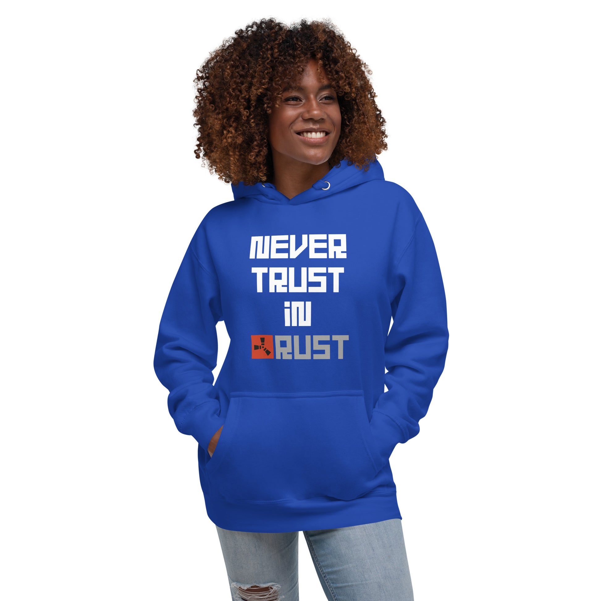 Never Trust in Rust dunkel - Hoodie - MerchMotten