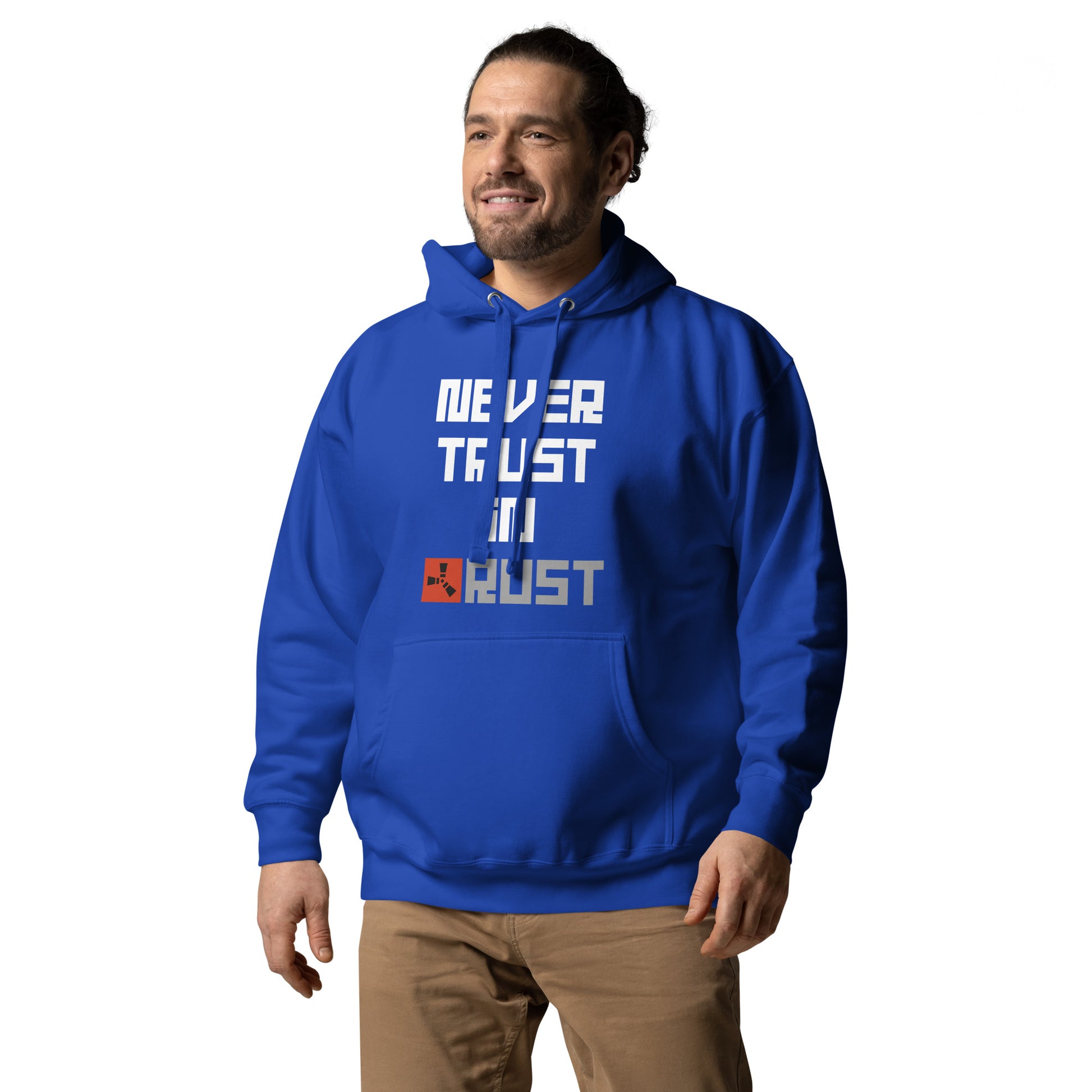 Never Trust in Rust dunkel - Hoodie - MerchMotten