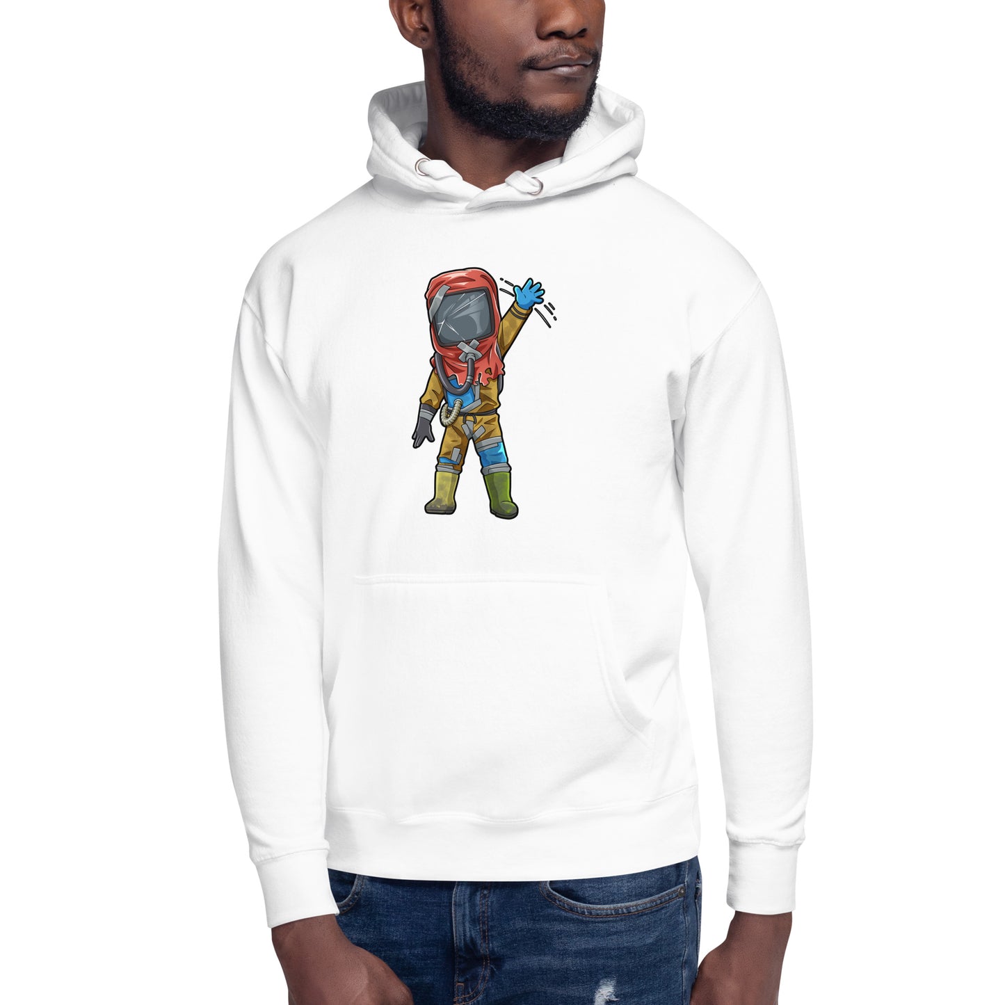 Winkender Hazmat - Hoodie - MerchMotten