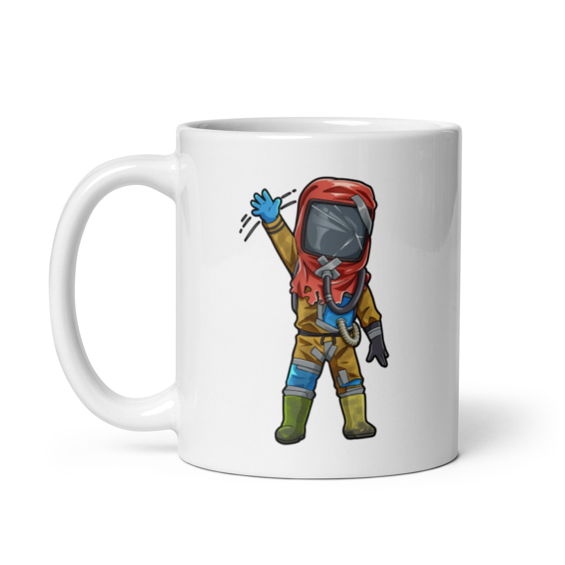 Winkender Hazmat - Tasse - MerchMotten