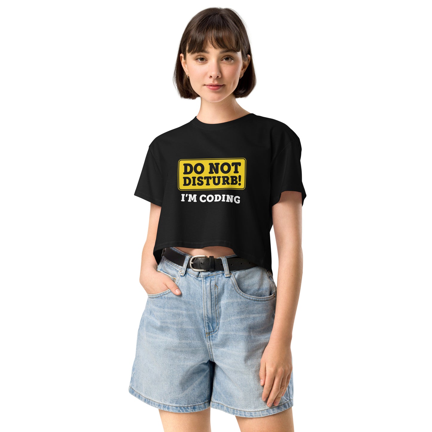 Do not Disturb - Crop T-Shirt