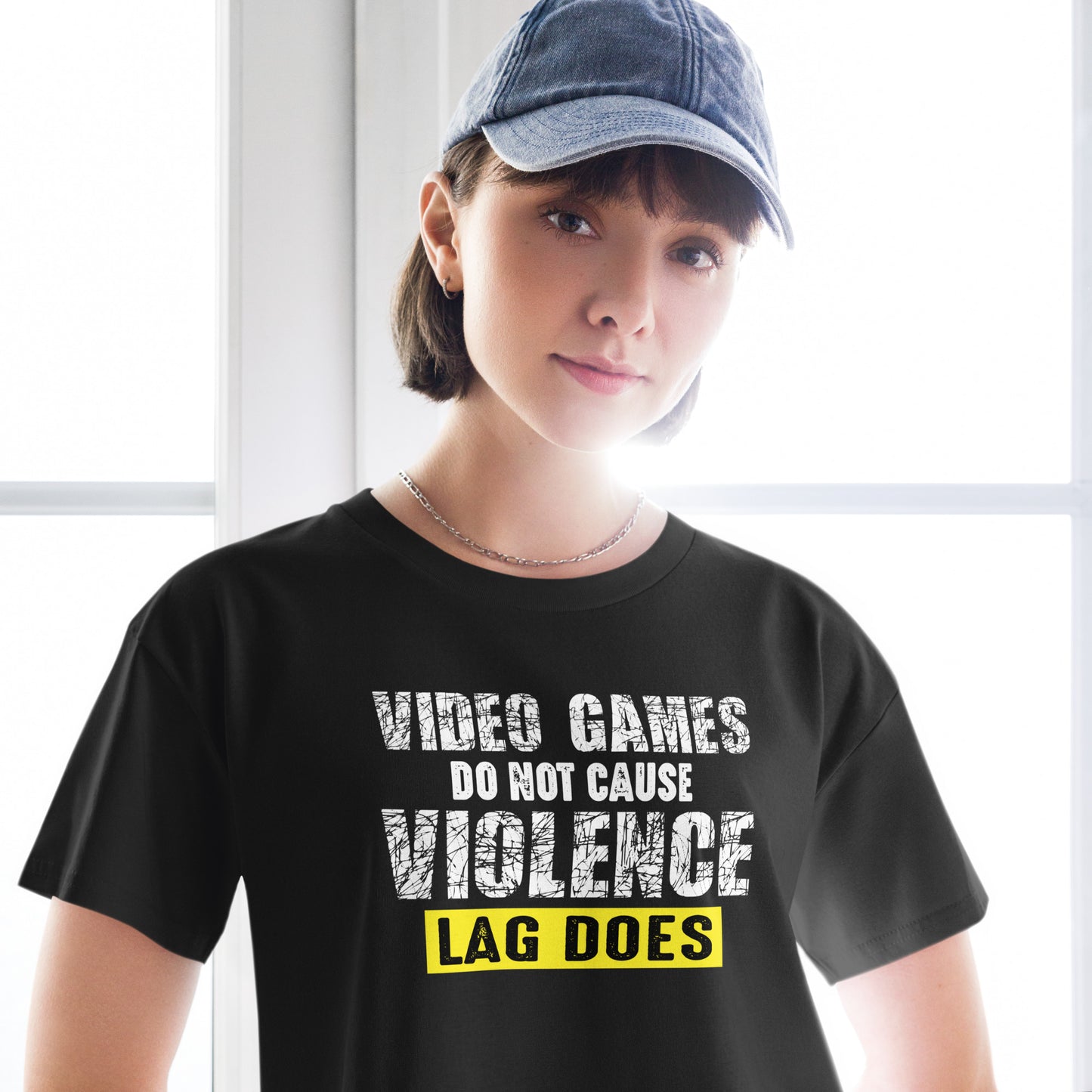 Lag causes Violence - Crop T-Shirt