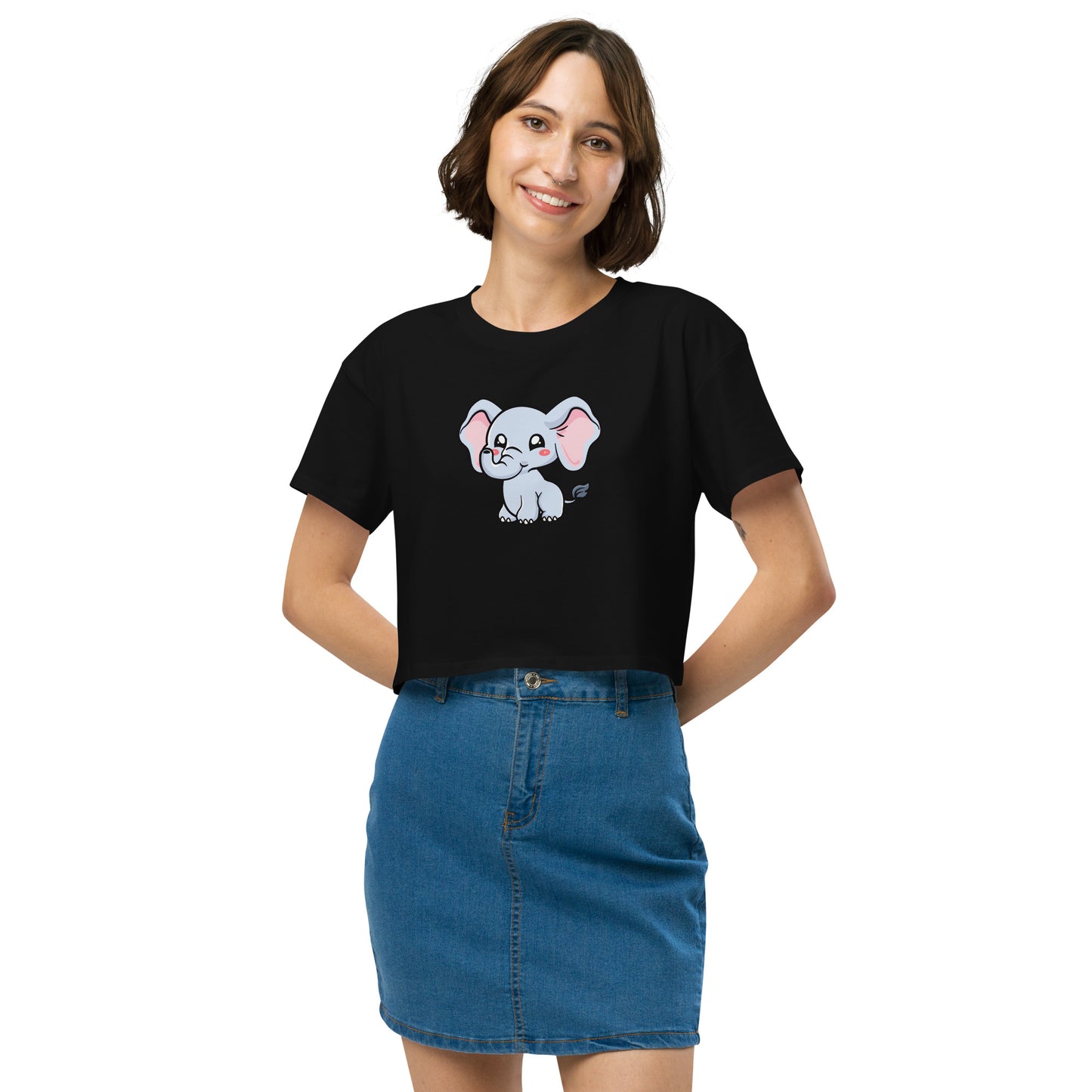 Baby Elefant - Crop T-Shirt