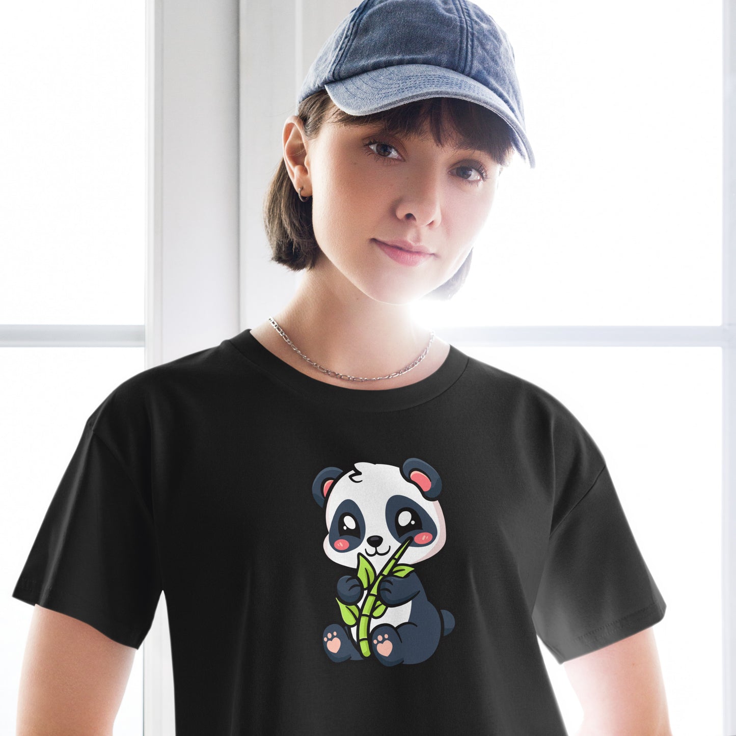 Baby Panda - Crop T-Shirt