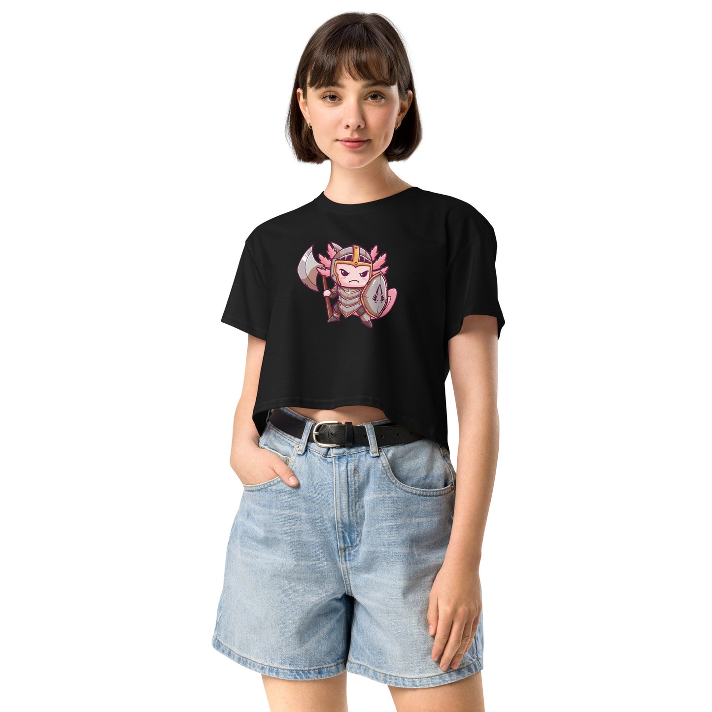 Axe-O-lotl - Crop T-Shirt