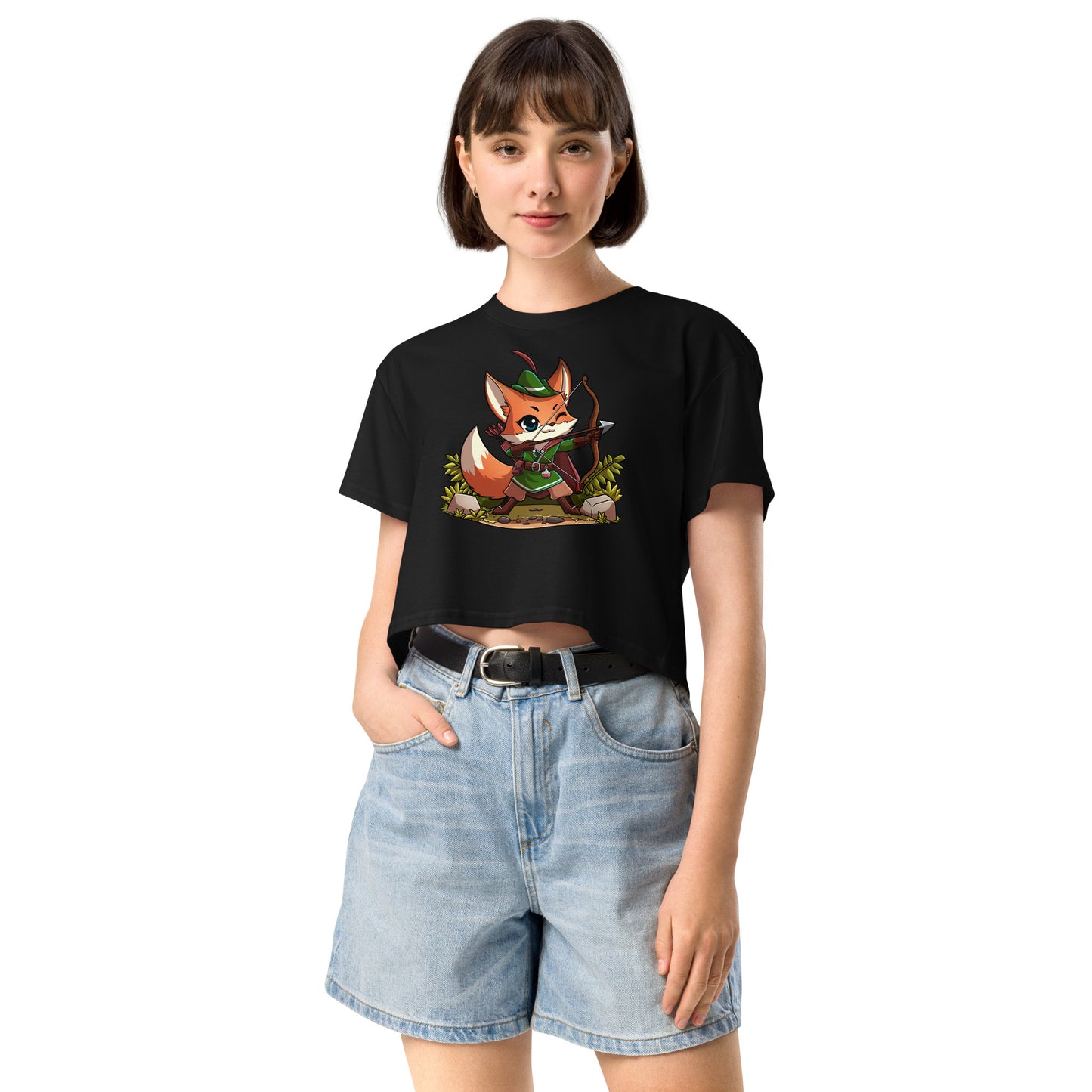 Fuchs Waldläufer - Crop T-Shirt