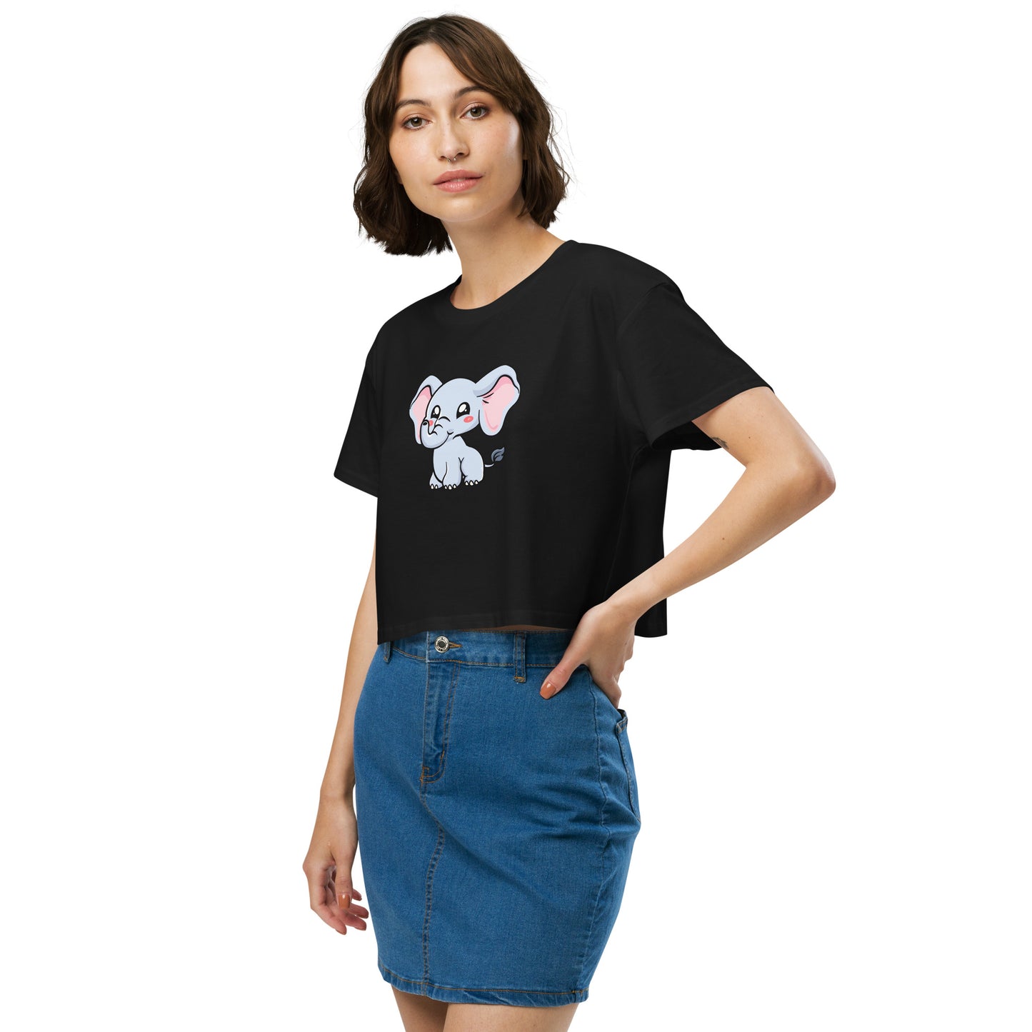 Baby Elefant - Crop T-Shirt