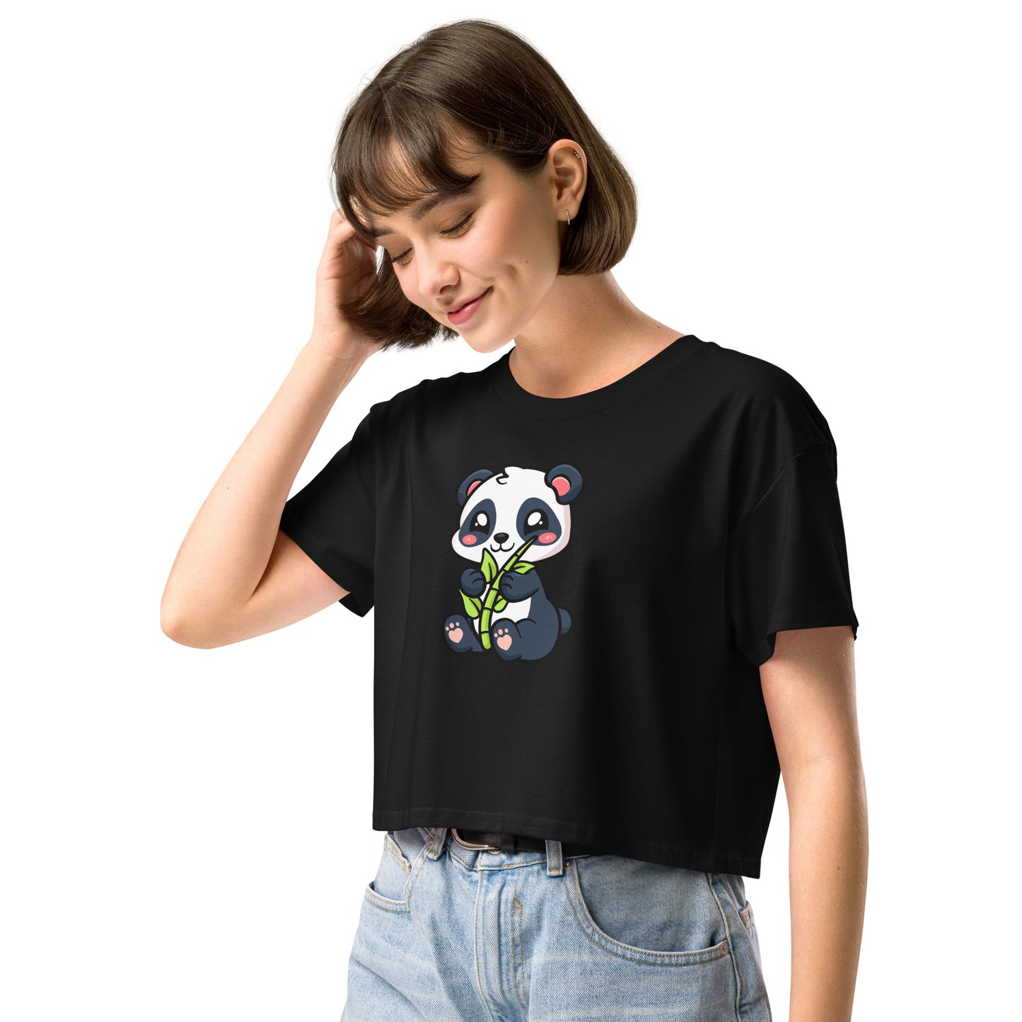 Baby Panda - Crop T-Shirt