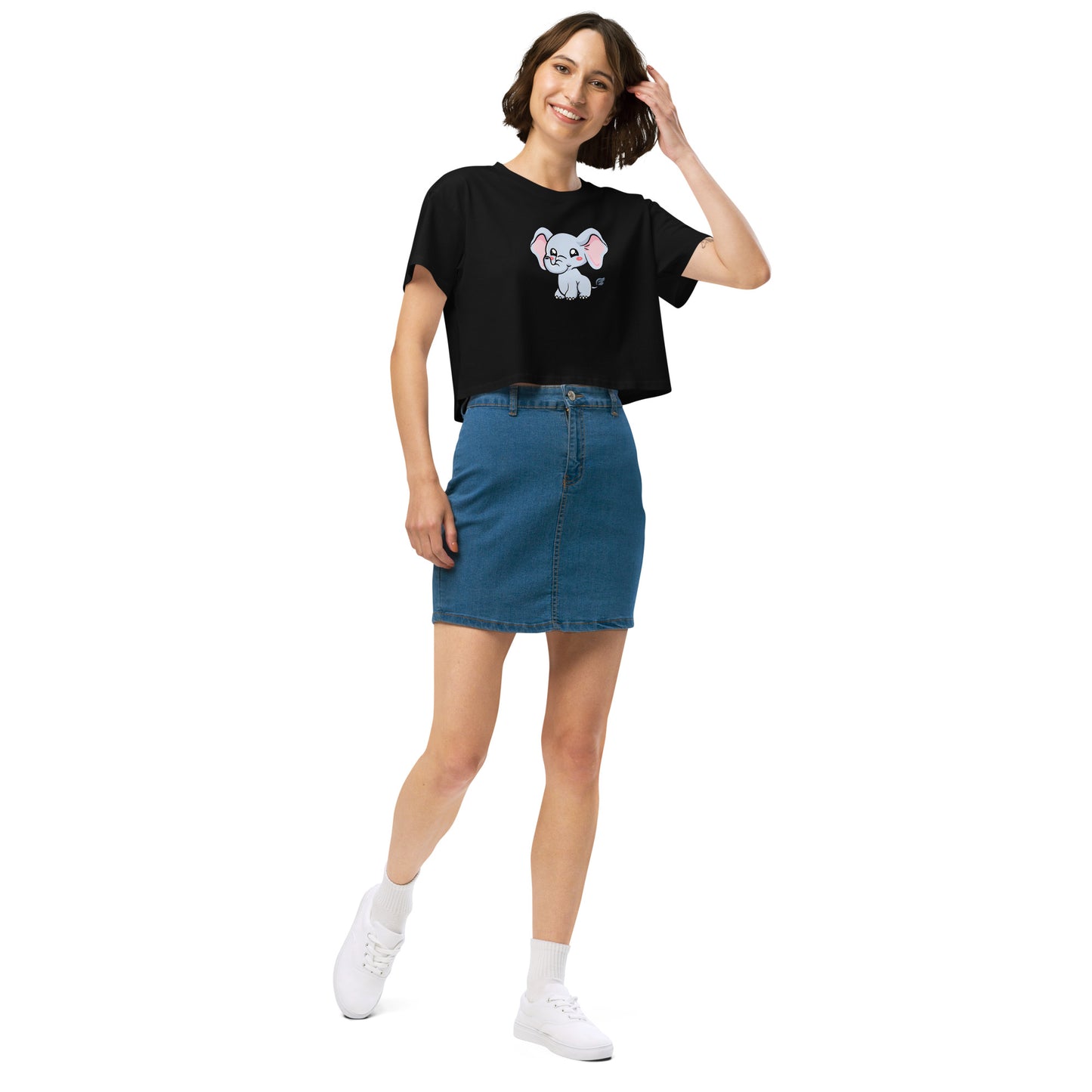 Baby Elefant - Crop T-Shirt
