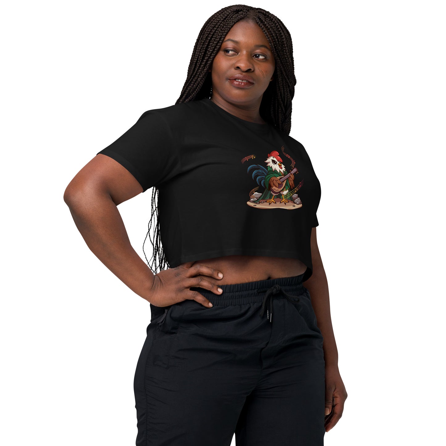 Bard Rooster - Crop T-Shirt