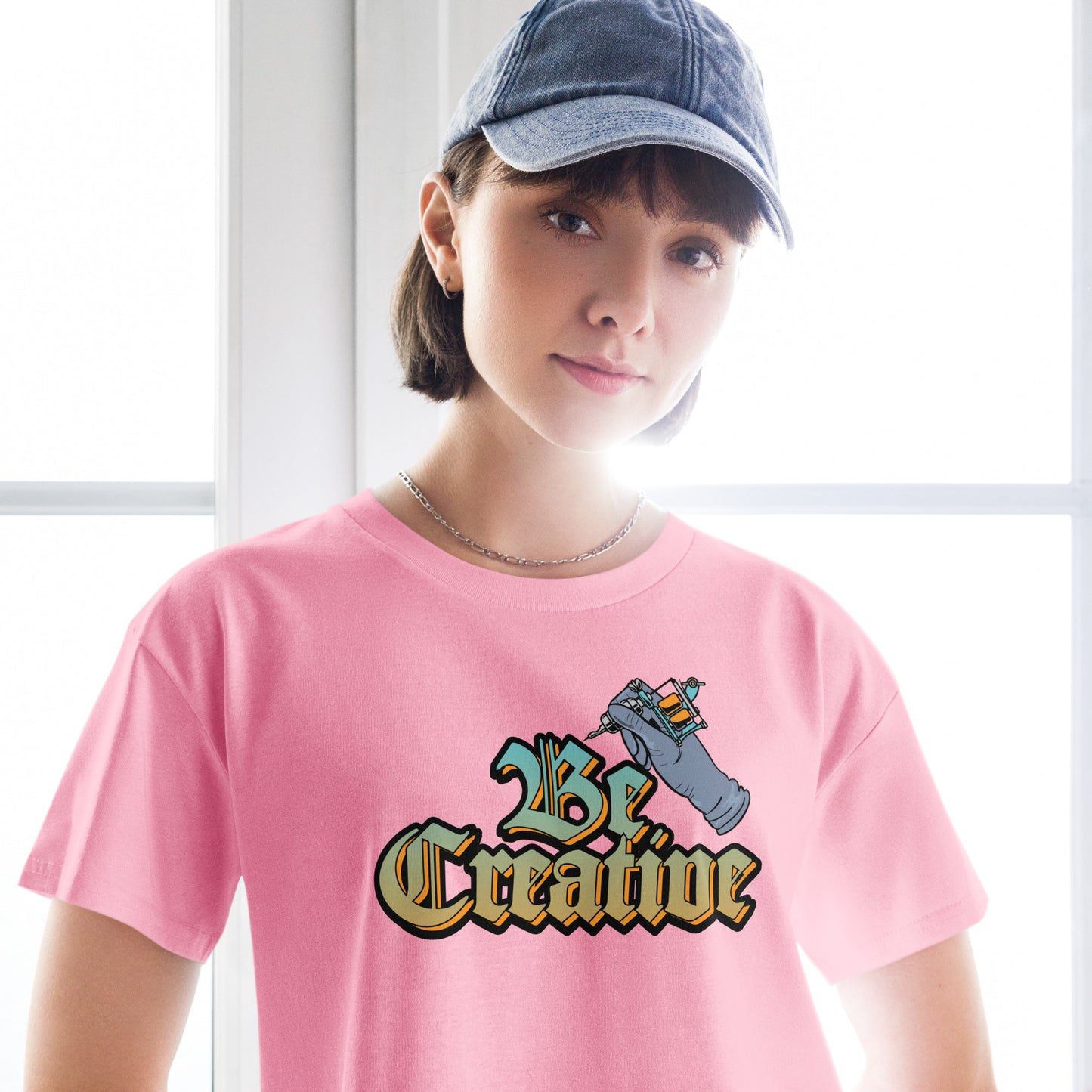 Be Creative - Crop T-Shirt