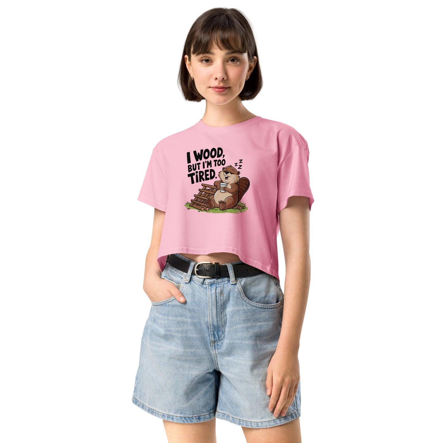 I Wood - Crop T-Shirt