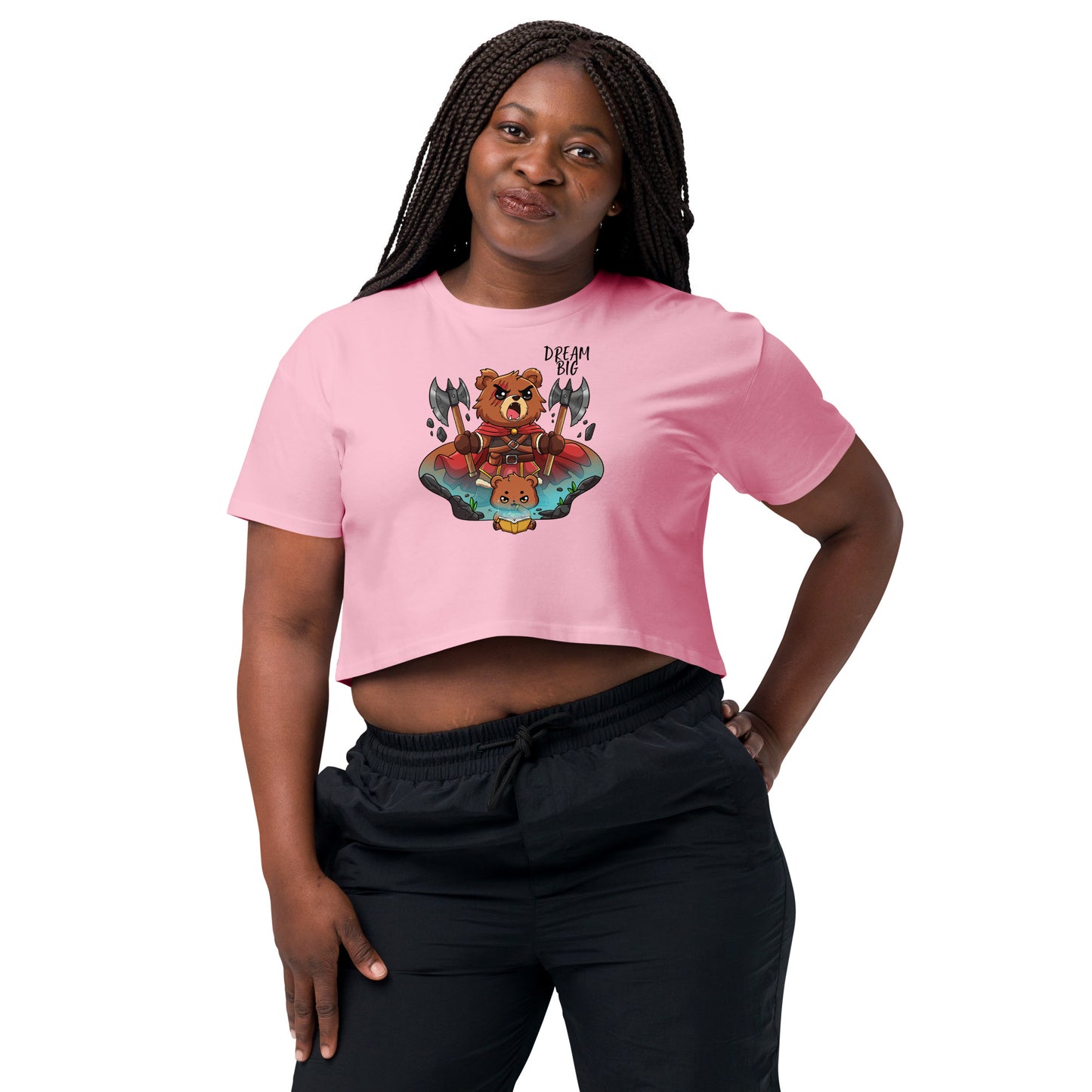 Bearserker Dream Big - Crop T-Shirt