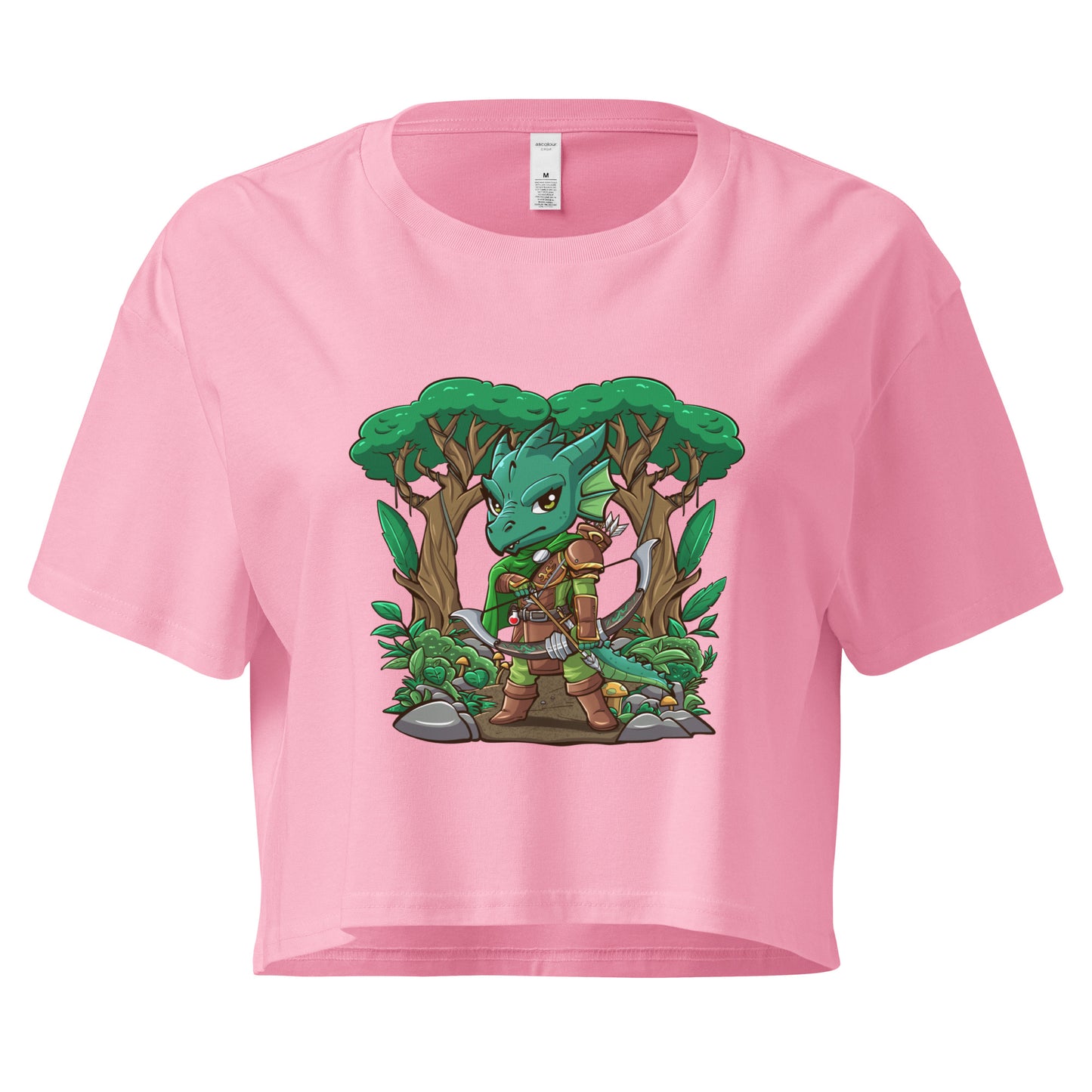 Emerald Archer - Crop T-Shirt