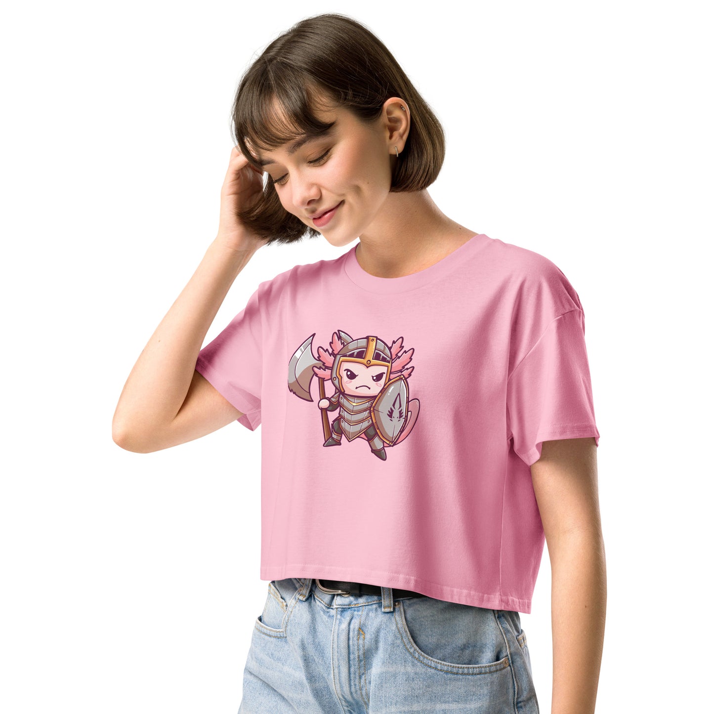 Axe-O-lotl - Crop T-Shirt