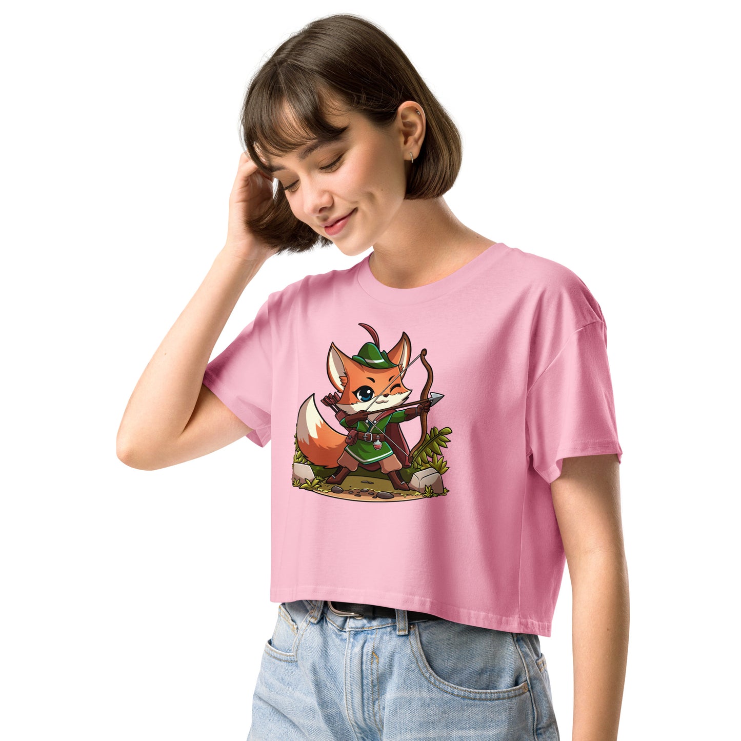 Fuchs Waldläufer - Crop T-Shirt