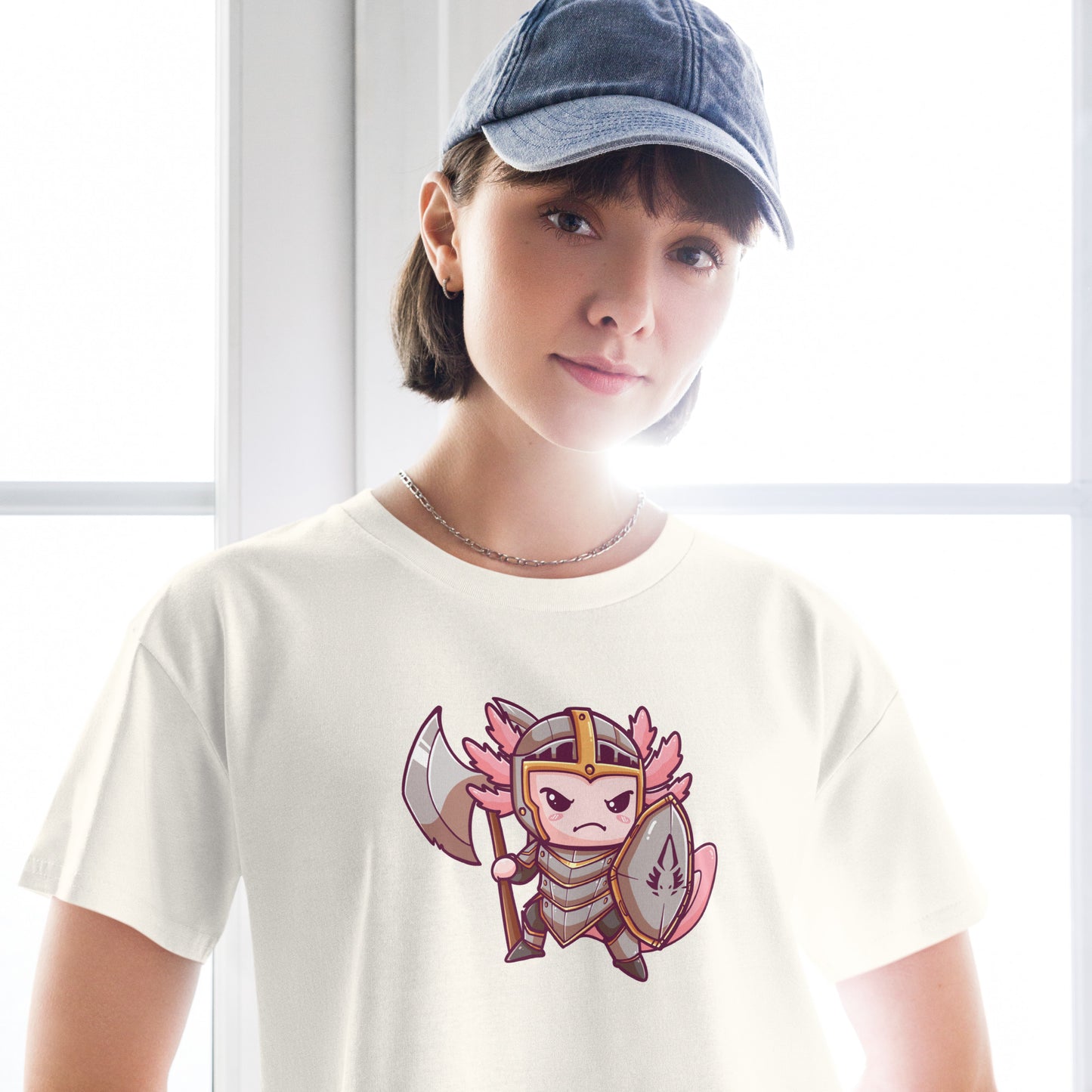 Axe-O-lotl - Crop T-Shirt
